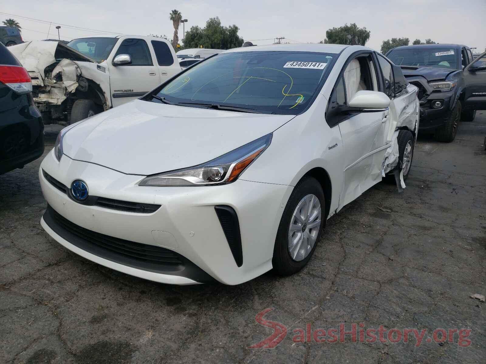 JTDKAMFU1M3135791 2021 TOYOTA PRIUS