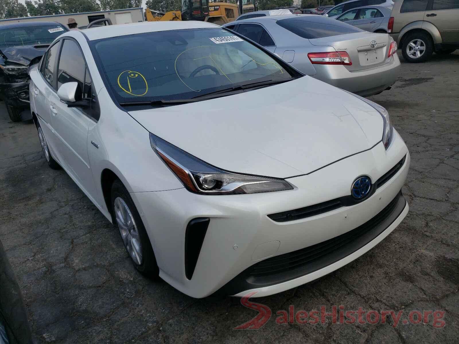 JTDKAMFU1M3135791 2021 TOYOTA PRIUS