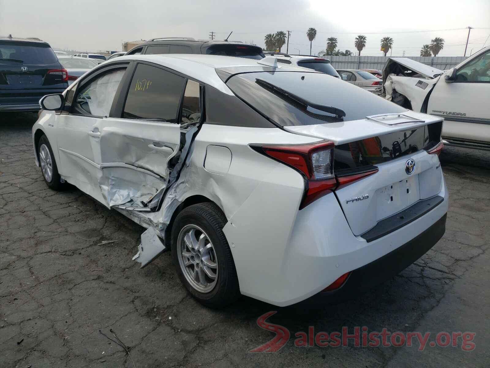 JTDKAMFU1M3135791 2021 TOYOTA PRIUS