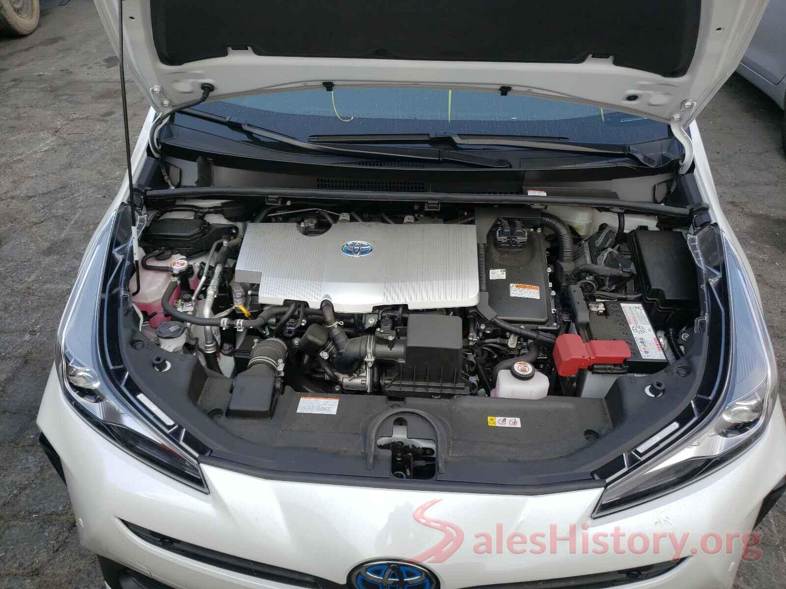 JTDKAMFU1M3135791 2021 TOYOTA PRIUS