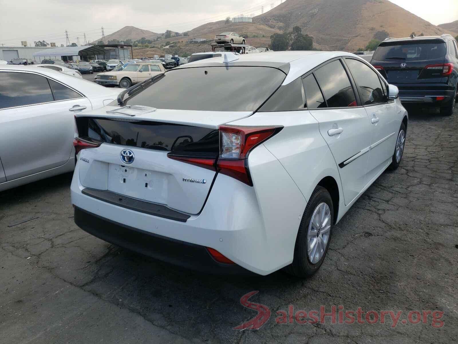 JTDKAMFU1M3135791 2021 TOYOTA PRIUS