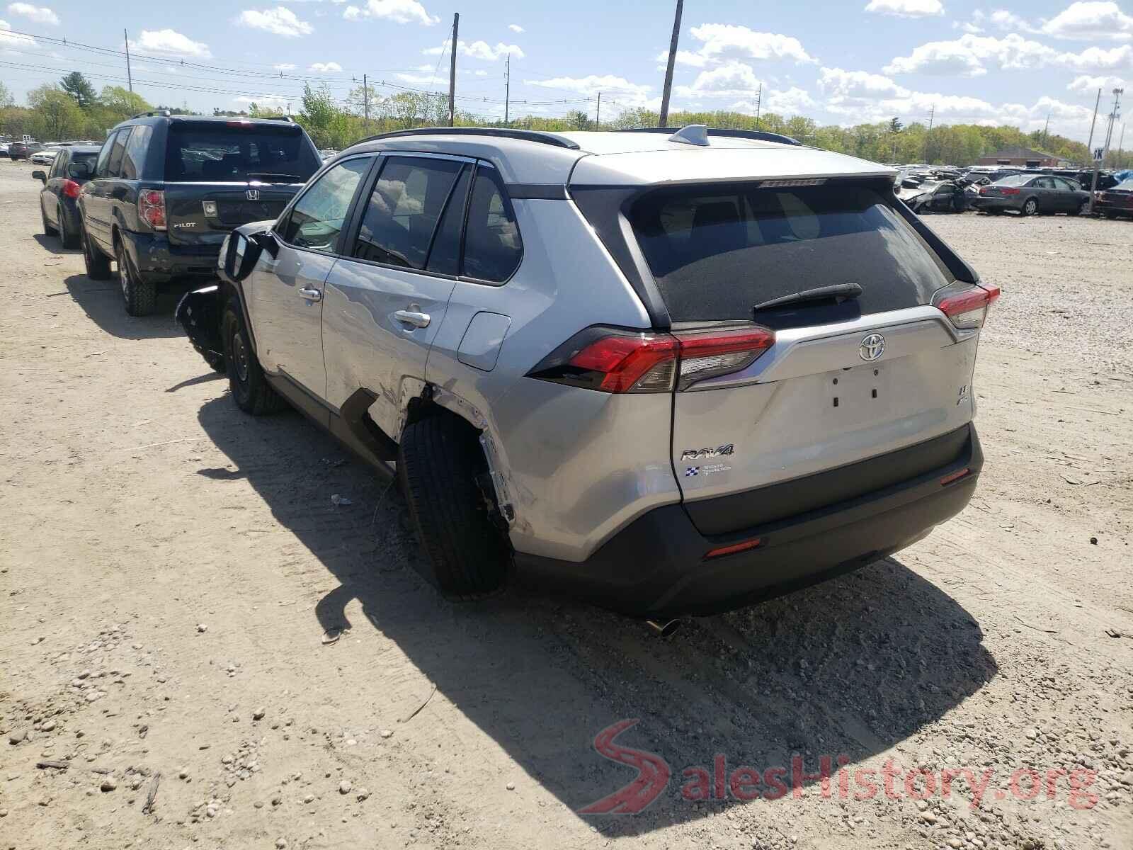 2T3F1RFVXKW050160 2019 TOYOTA RAV4