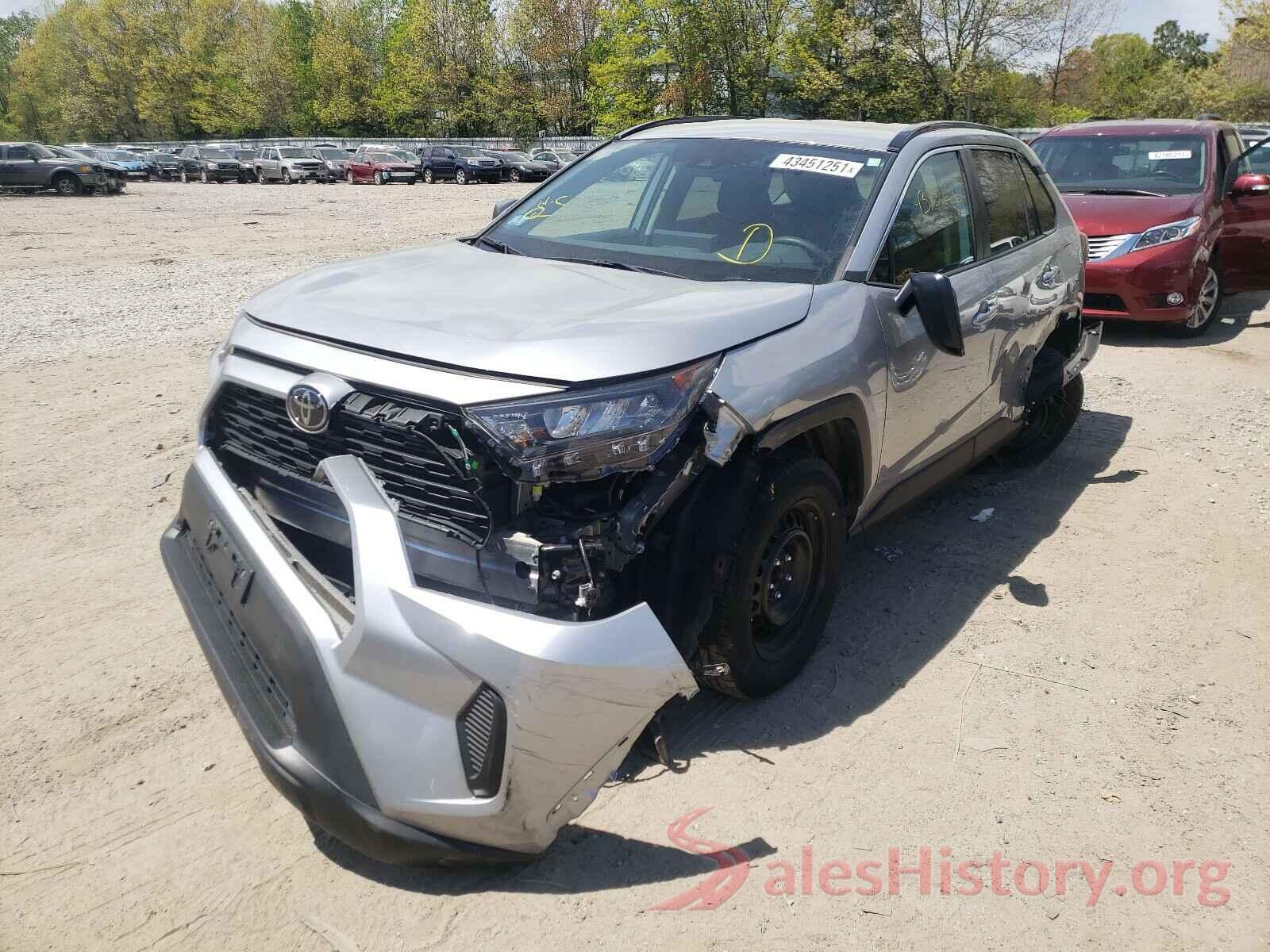 2T3F1RFVXKW050160 2019 TOYOTA RAV4