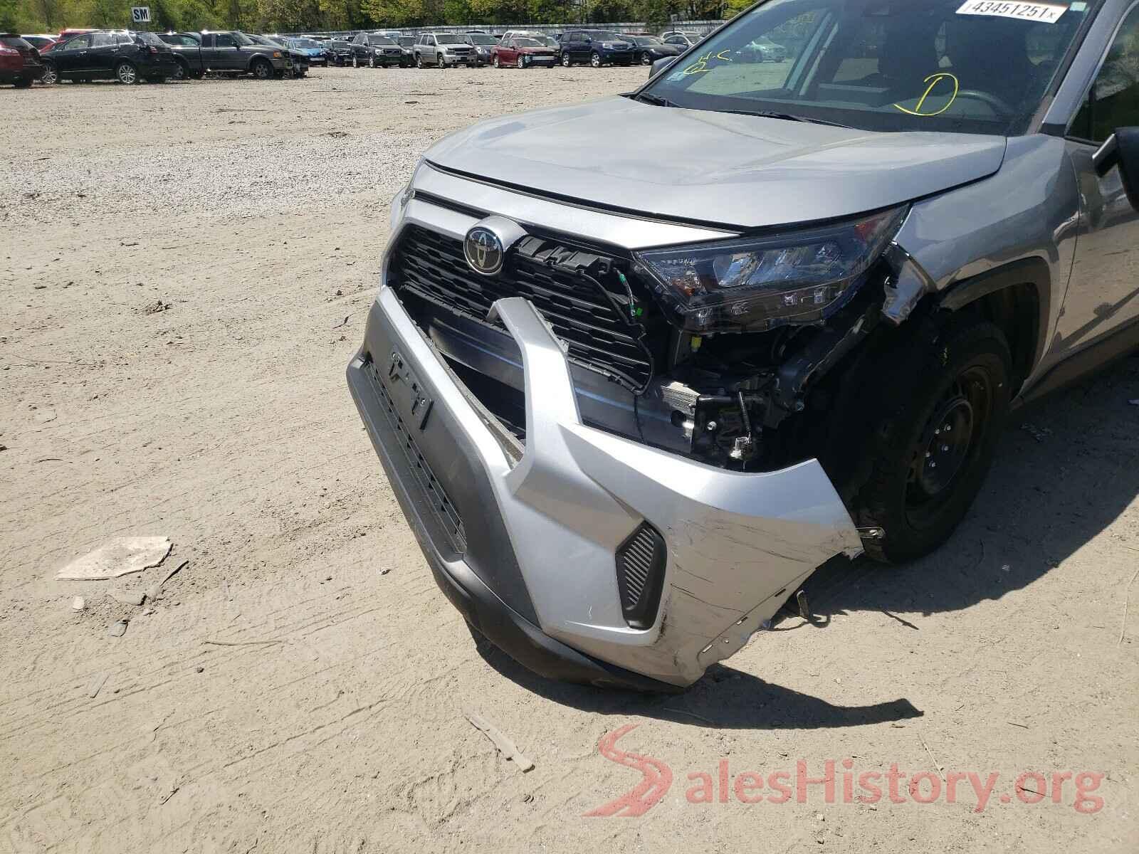 2T3F1RFVXKW050160 2019 TOYOTA RAV4