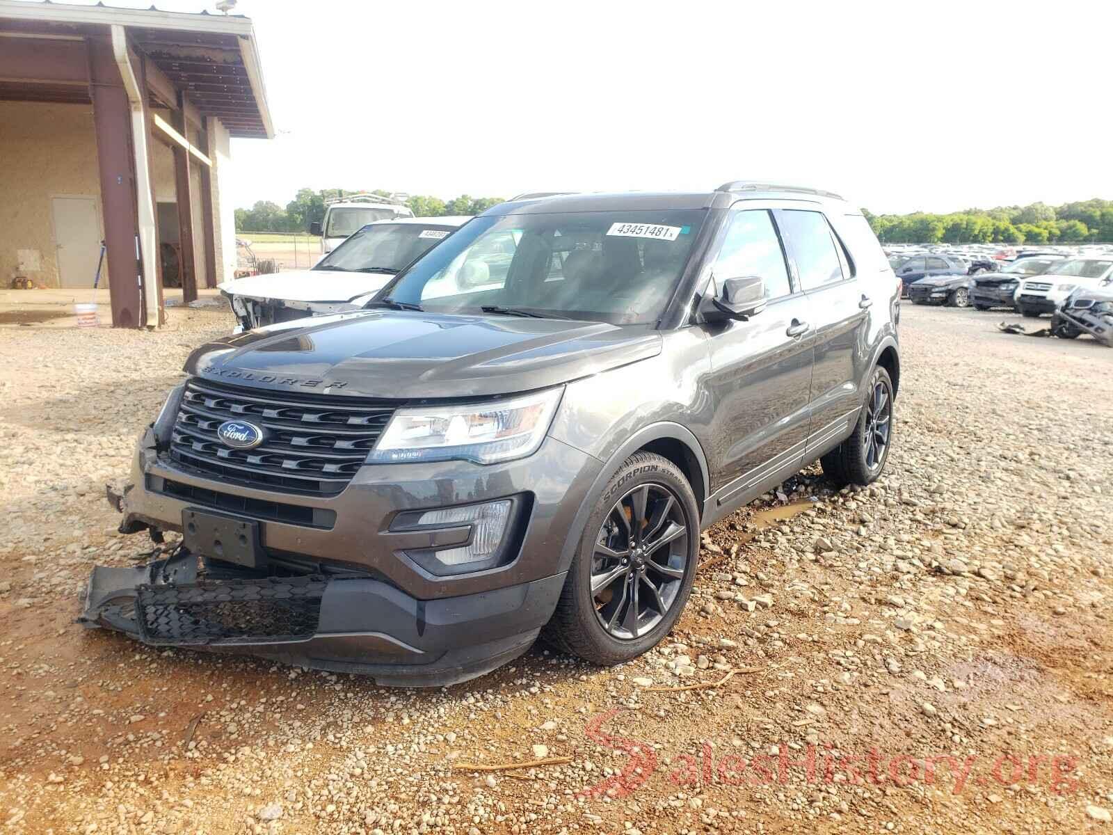 1FM5K7D84HGB63970 2017 FORD EXPLORER