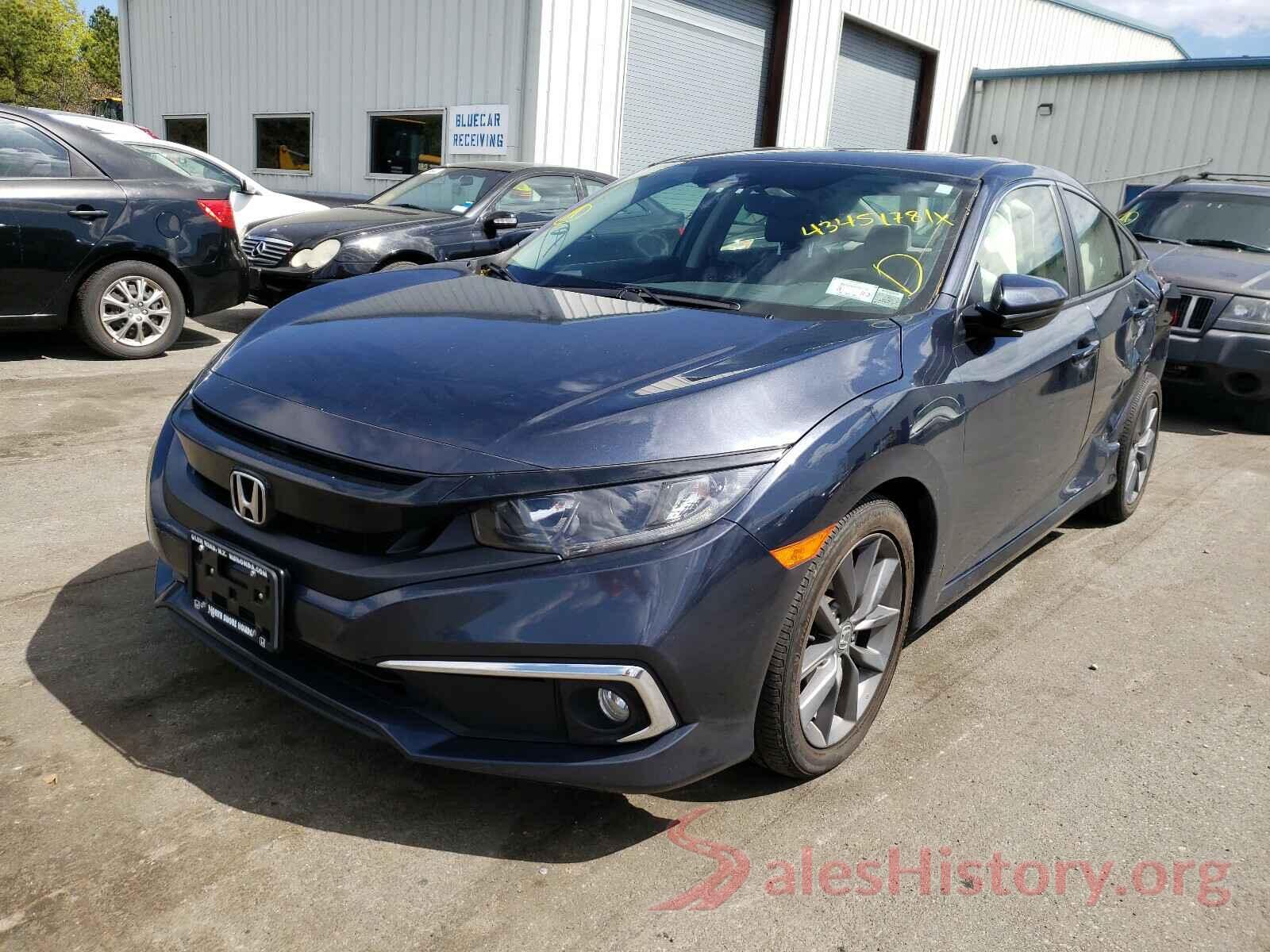 JHMFC1F36KX007956 2019 HONDA CIVIC