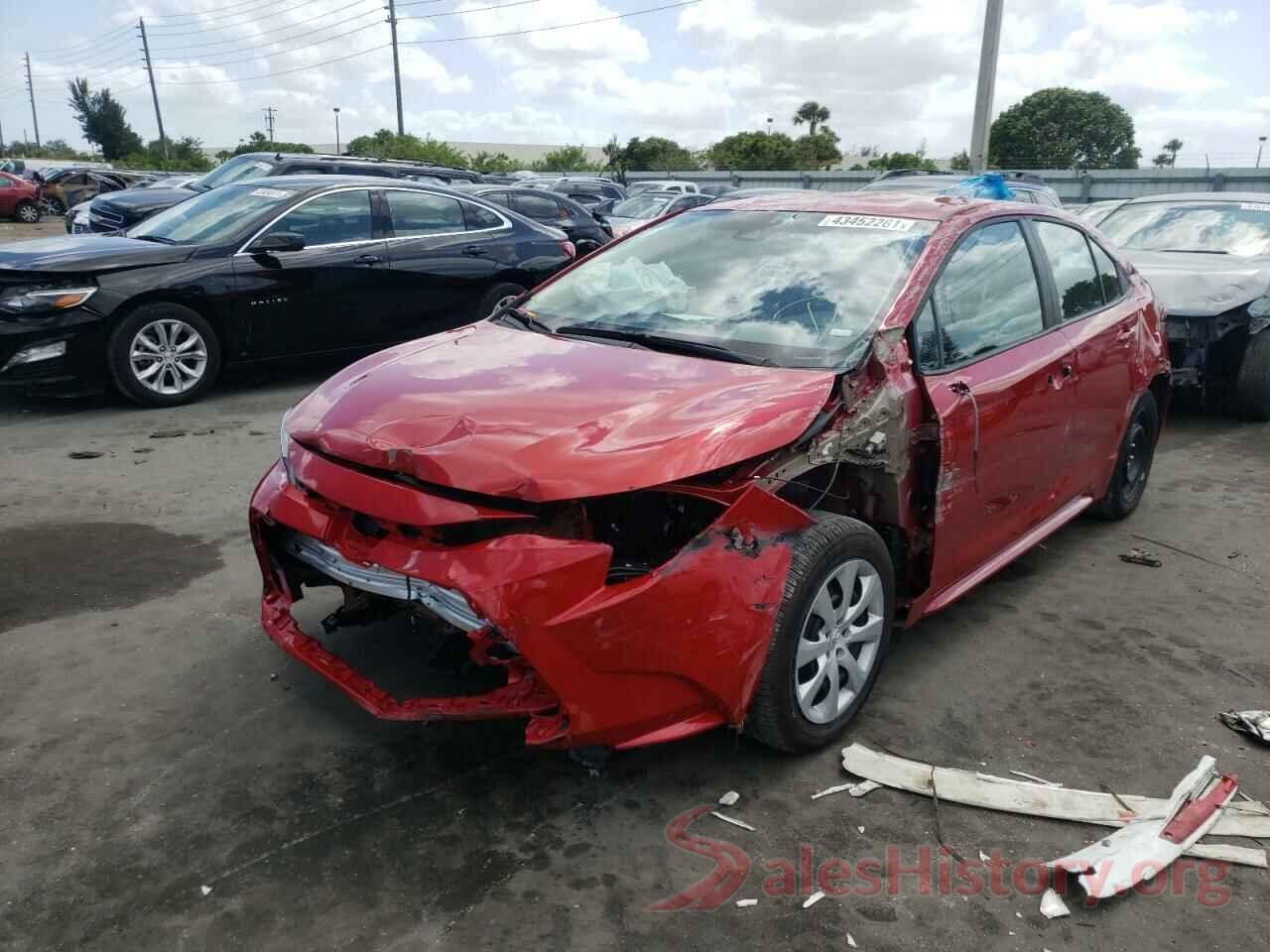 5YFEPMAE3MP181268 2021 TOYOTA COROLLA