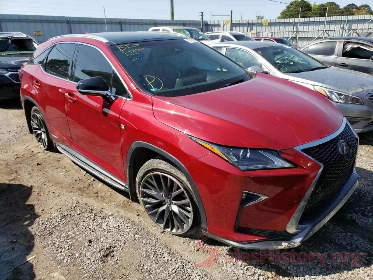 2T2BGMCA0HC014137 2017 LEXUS RX450