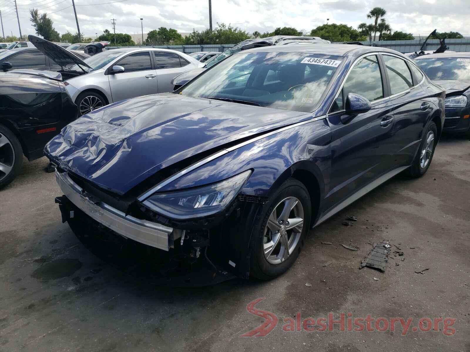 5NPEG4JA3MH065613 2021 HYUNDAI SONATA