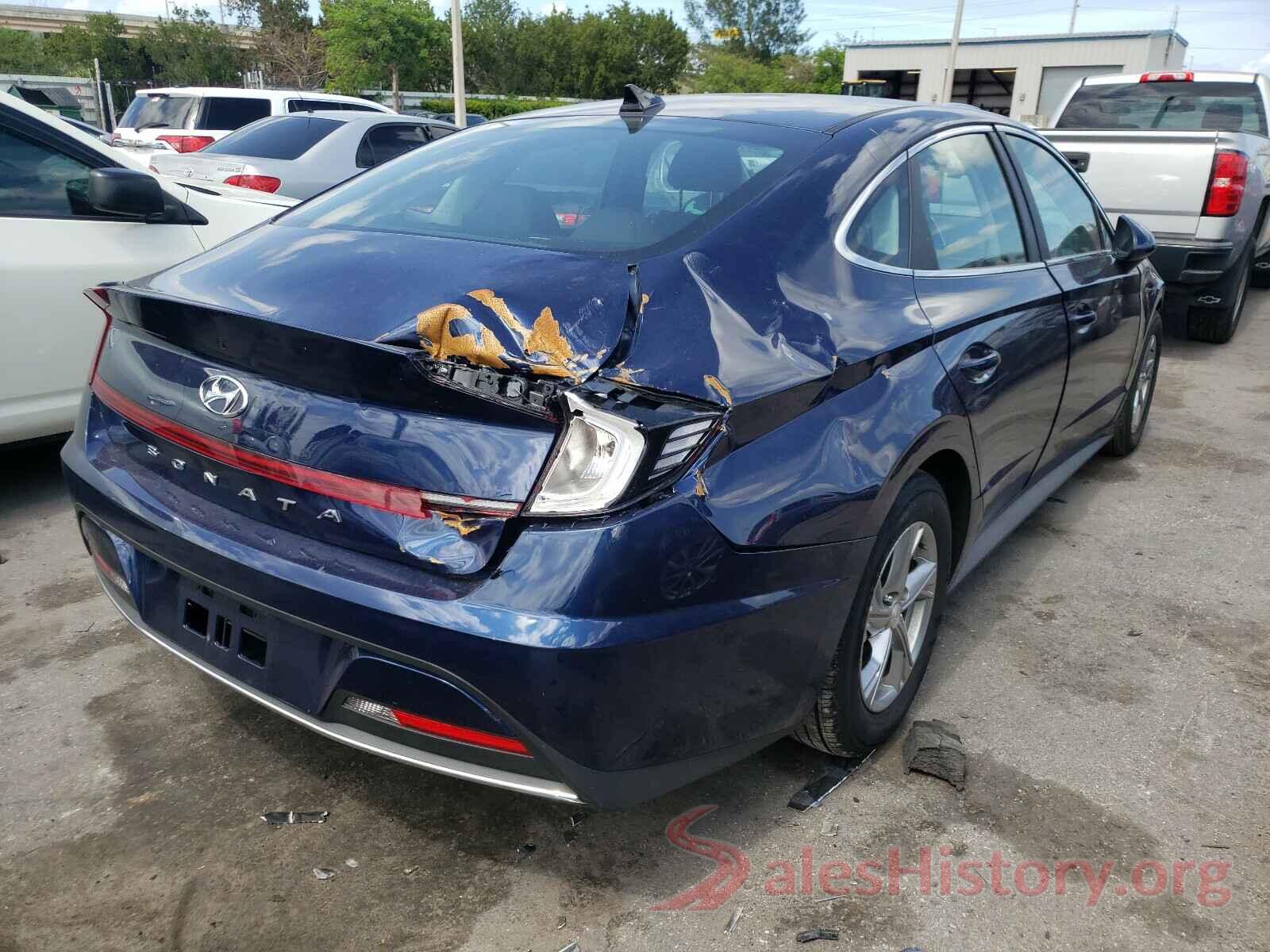 5NPEG4JA3MH065613 2021 HYUNDAI SONATA