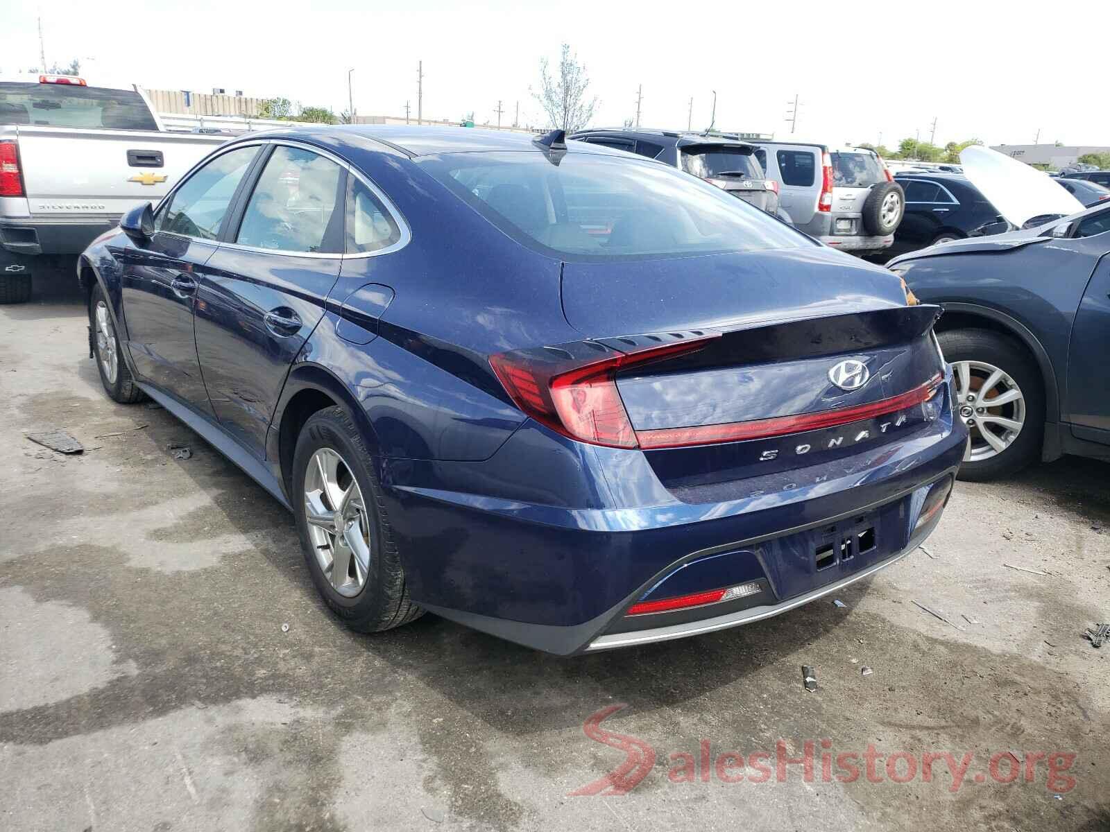 5NPEG4JA3MH065613 2021 HYUNDAI SONATA