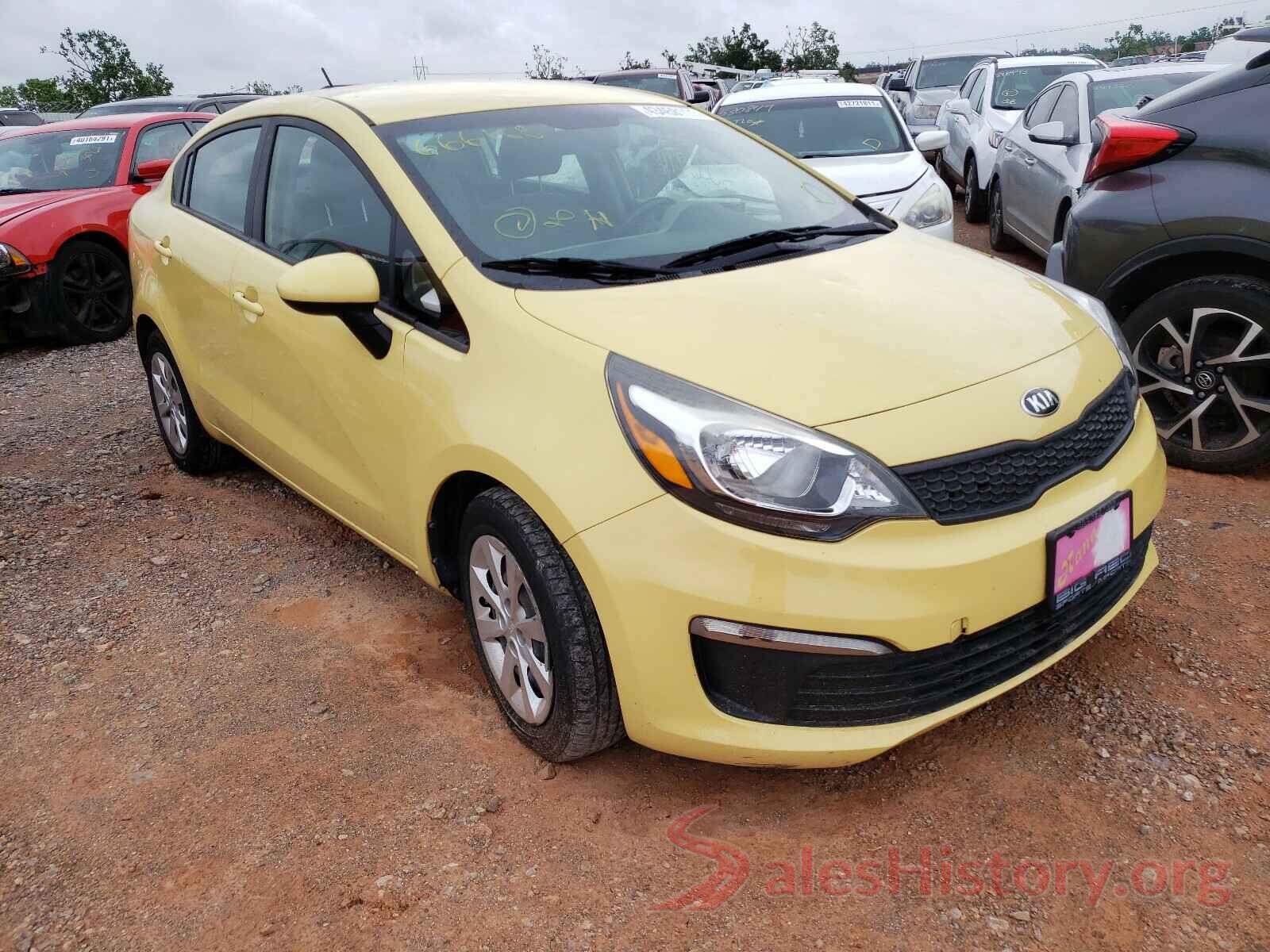 KNADM4A39G6666168 2016 KIA RIO