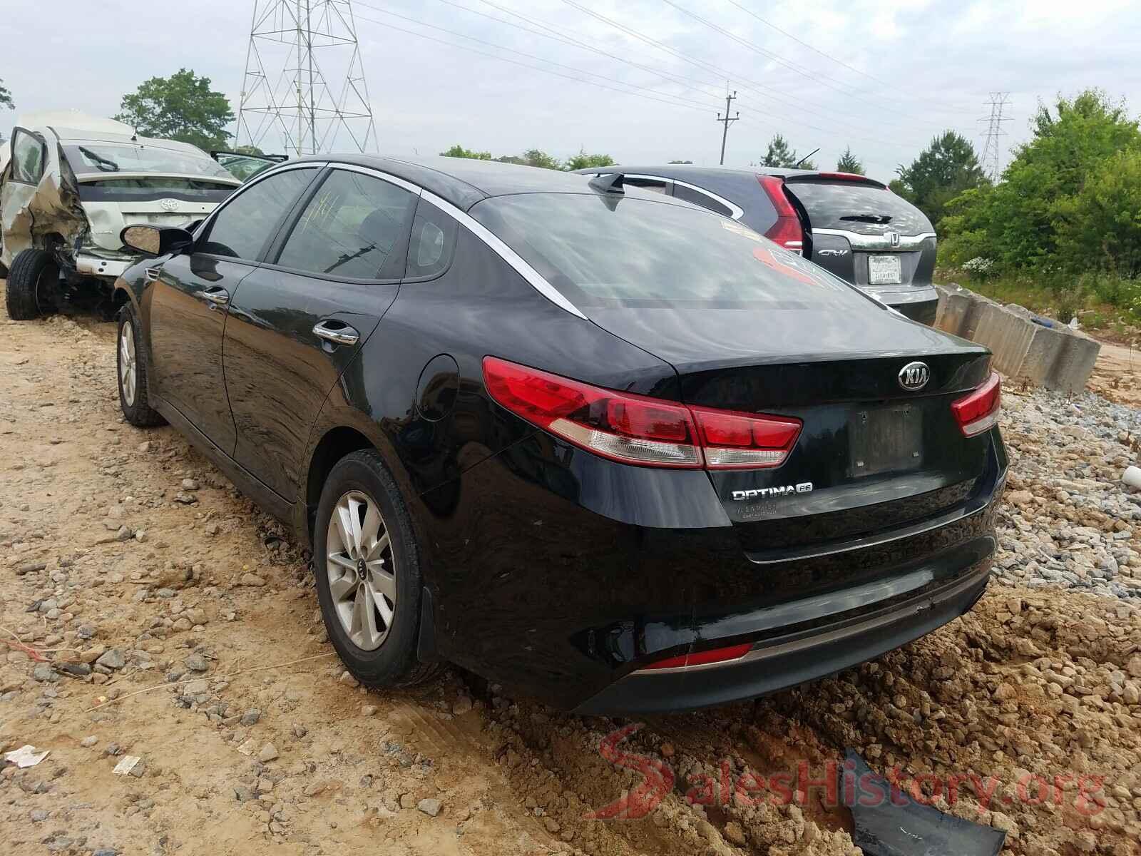 5XXGT4L39GG040539 2016 KIA OPTIMA