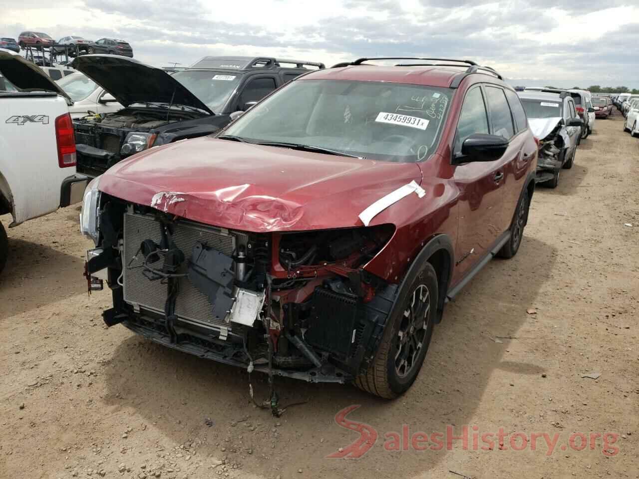 5N1DR2BM9LC578390 2020 NISSAN PATHFINDER