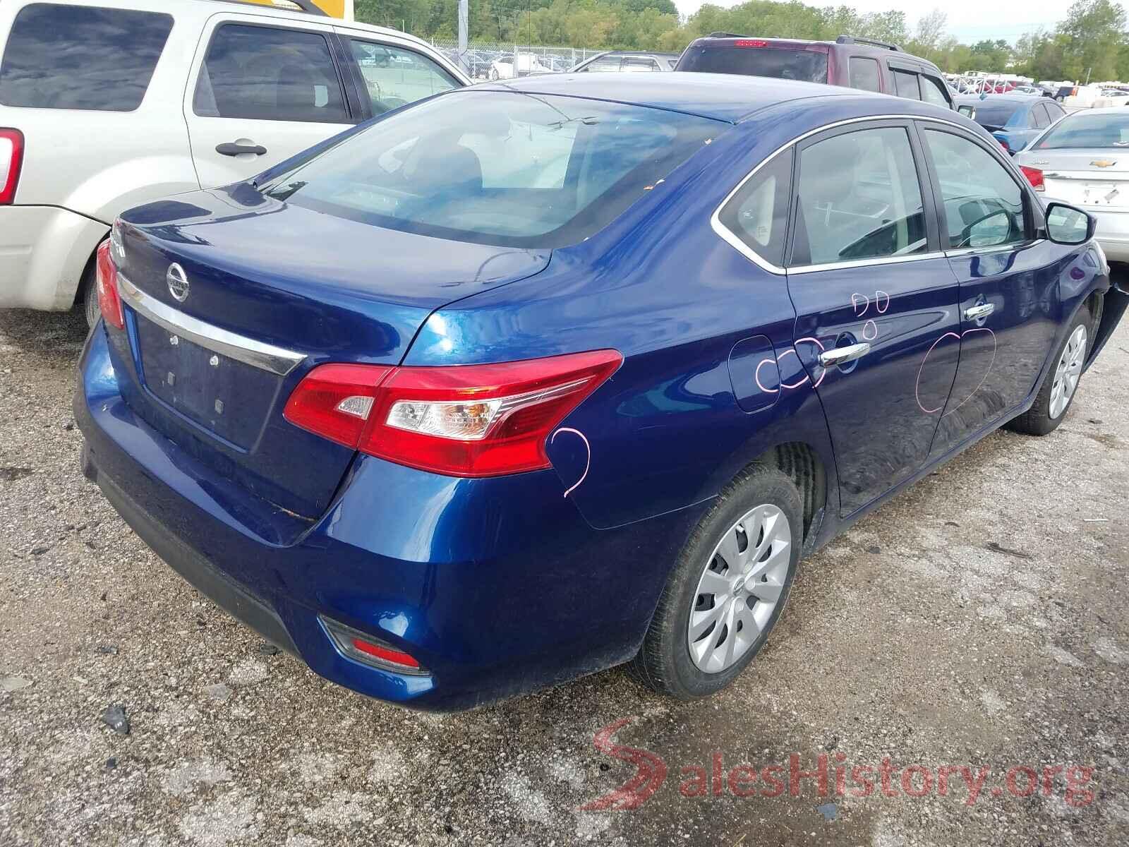 3N1AB7AP0HY373739 2017 NISSAN SENTRA