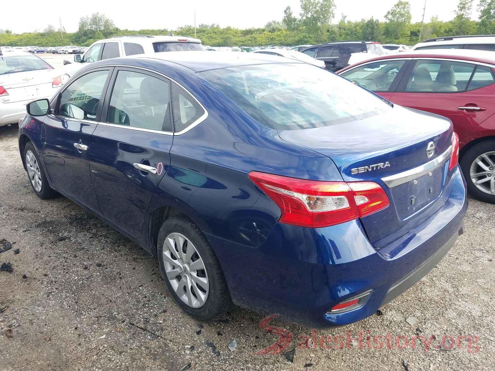 3N1AB7AP0HY373739 2017 NISSAN SENTRA