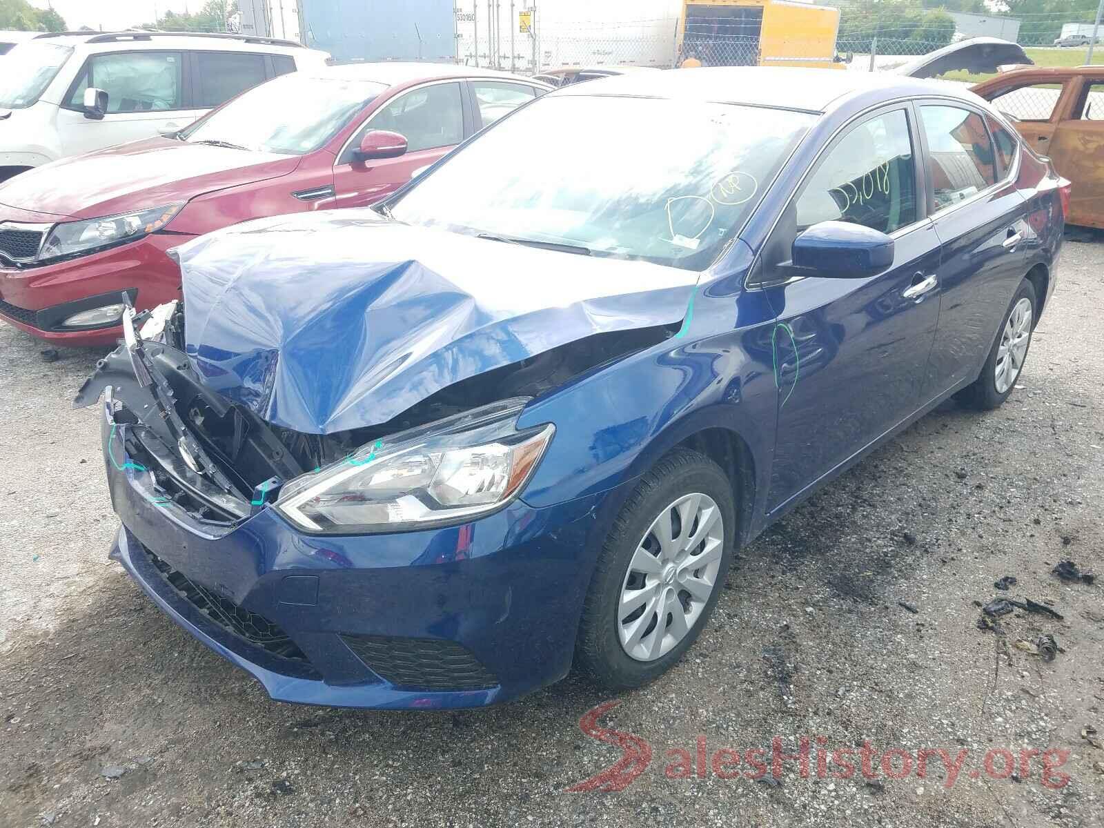 3N1AB7AP0HY373739 2017 NISSAN SENTRA