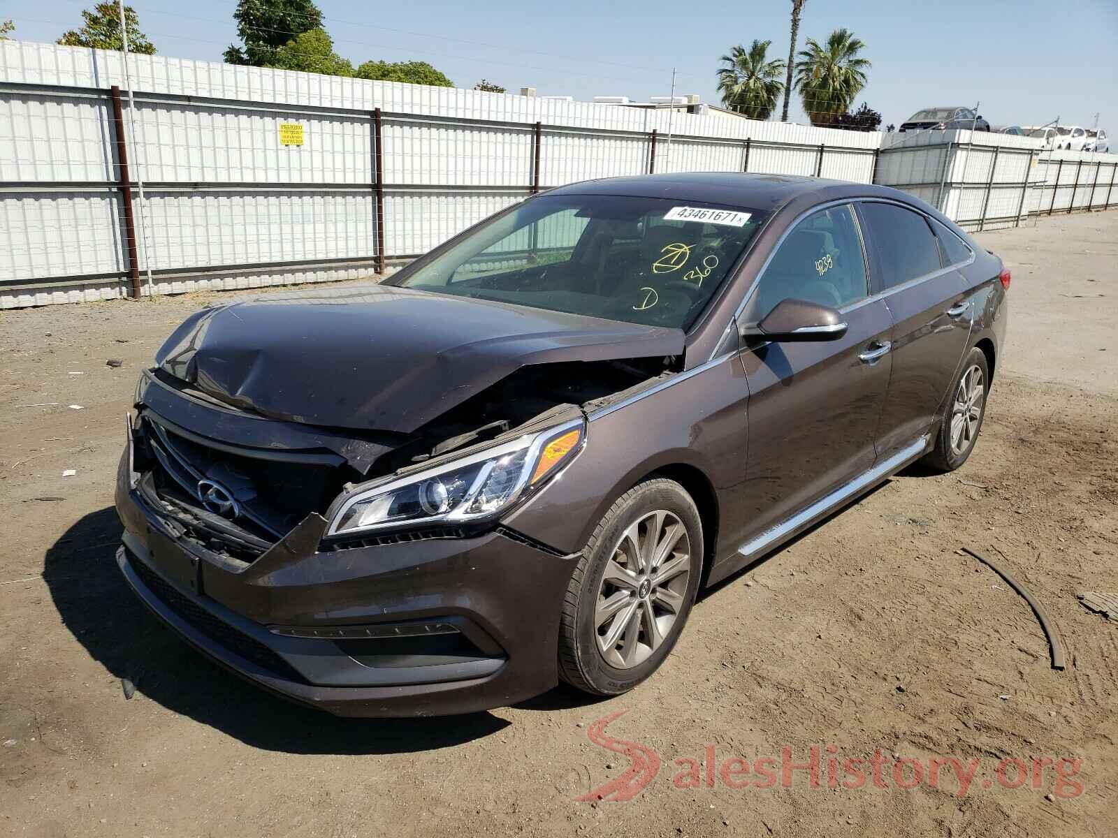 5NPE34AF6HH595264 2017 HYUNDAI SONATA