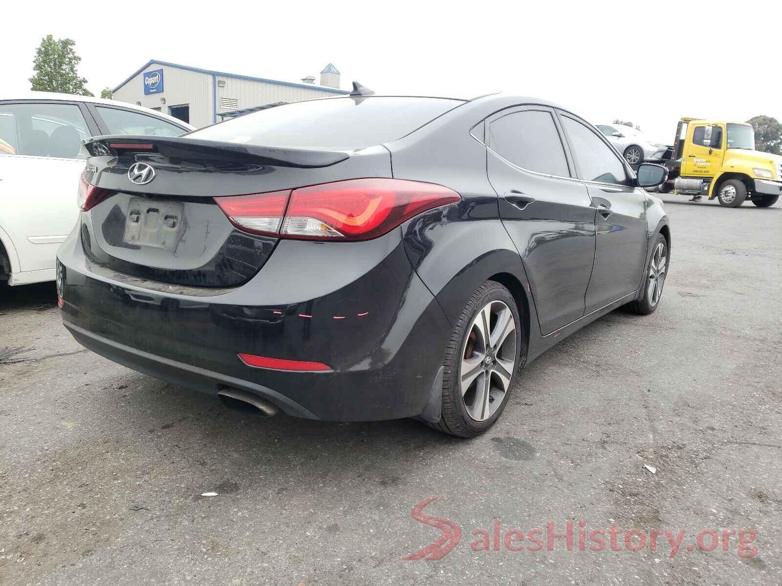 KMHDH4AH2GU488582 2016 HYUNDAI ELANTRA