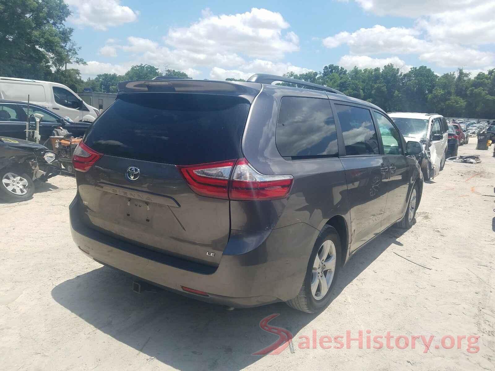 5TDKZ3DC4HS882125 2017 TOYOTA SIENNA