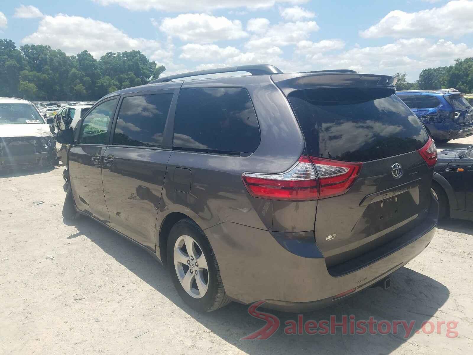 5TDKZ3DC4HS882125 2017 TOYOTA SIENNA