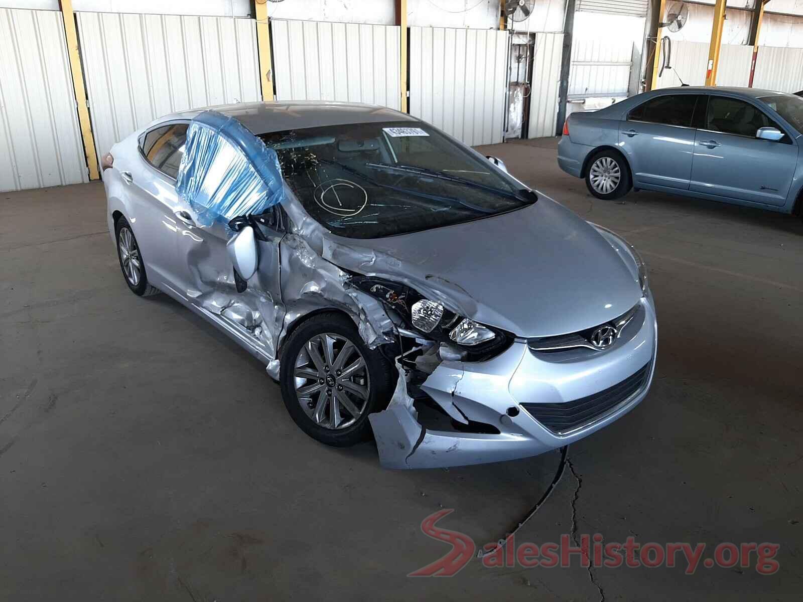 KMHDH4AE1GU480916 2016 HYUNDAI ELANTRA