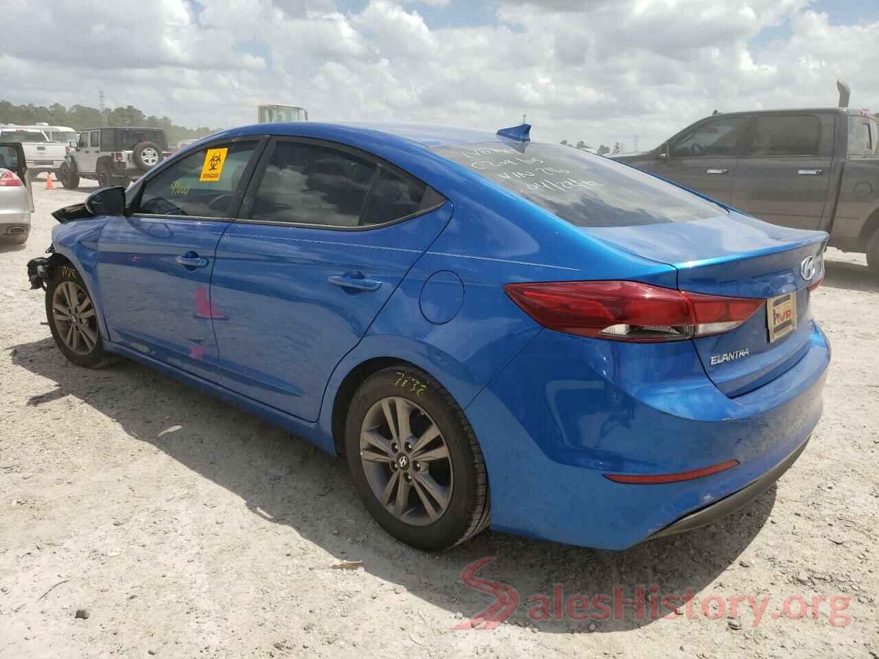 5NPD84LF7HH062110 2017 HYUNDAI ELANTRA