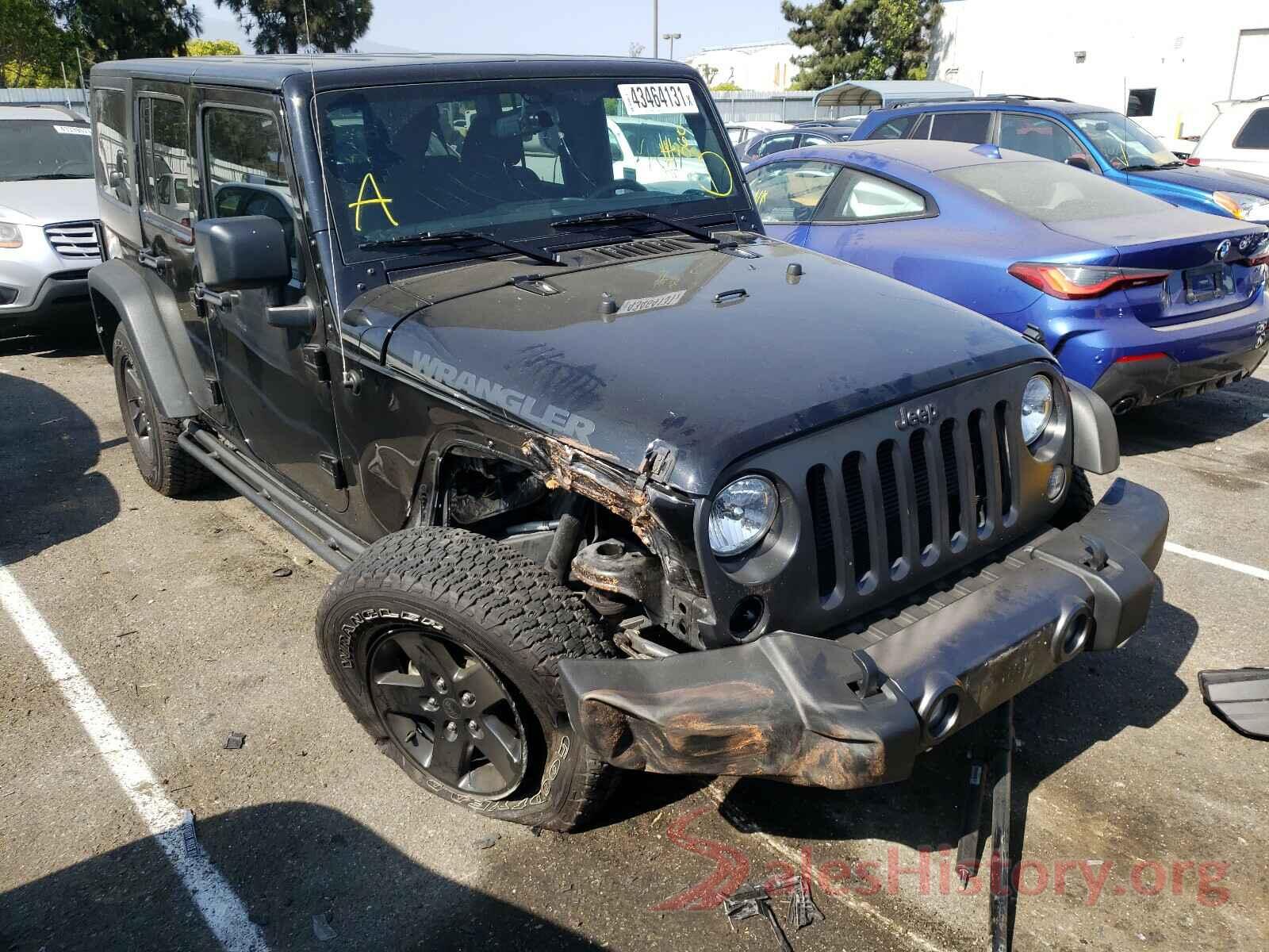 1C4BJWDG6GL137016 2016 JEEP WRANGLER