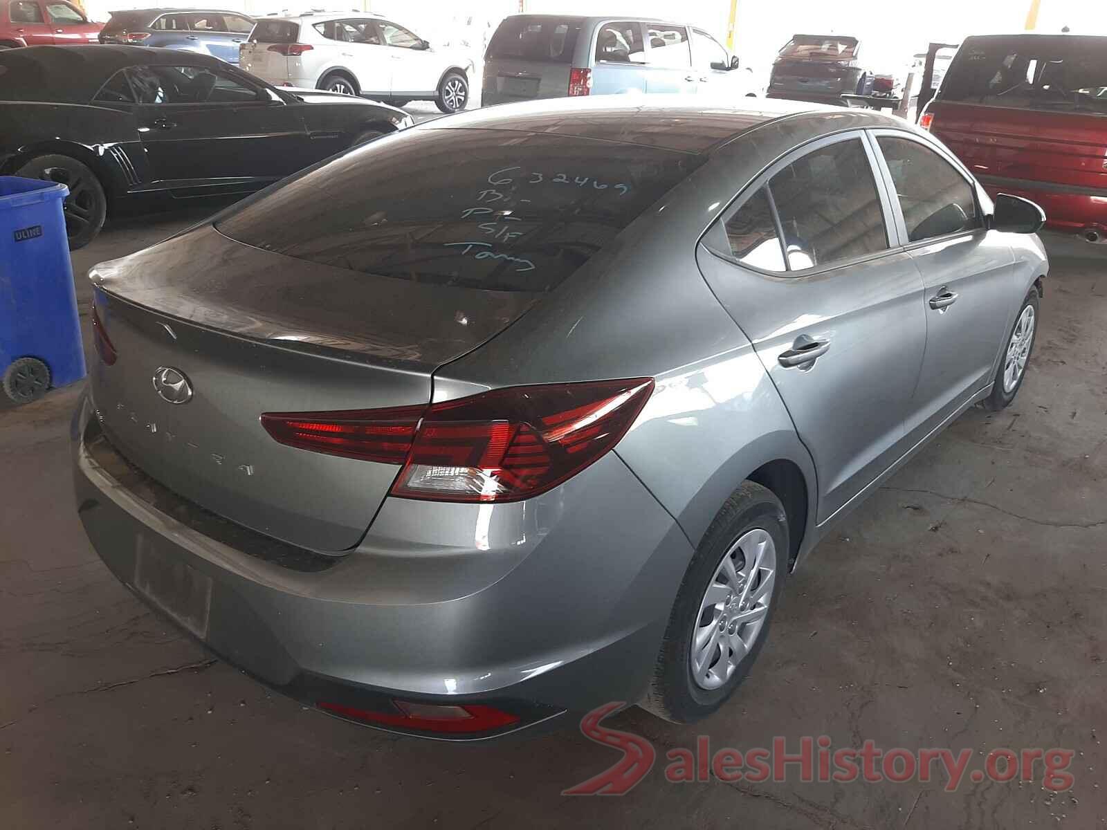 KMHD74LF1KU812080 2019 HYUNDAI ELANTRA