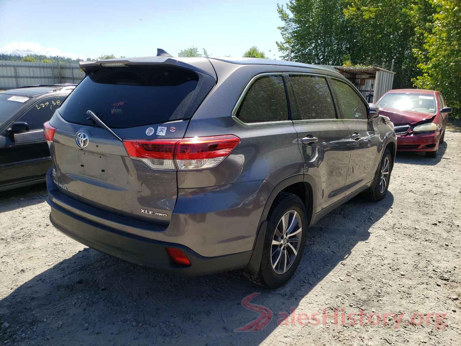 5TDJZRFH2HS425384 2017 TOYOTA HIGHLANDER