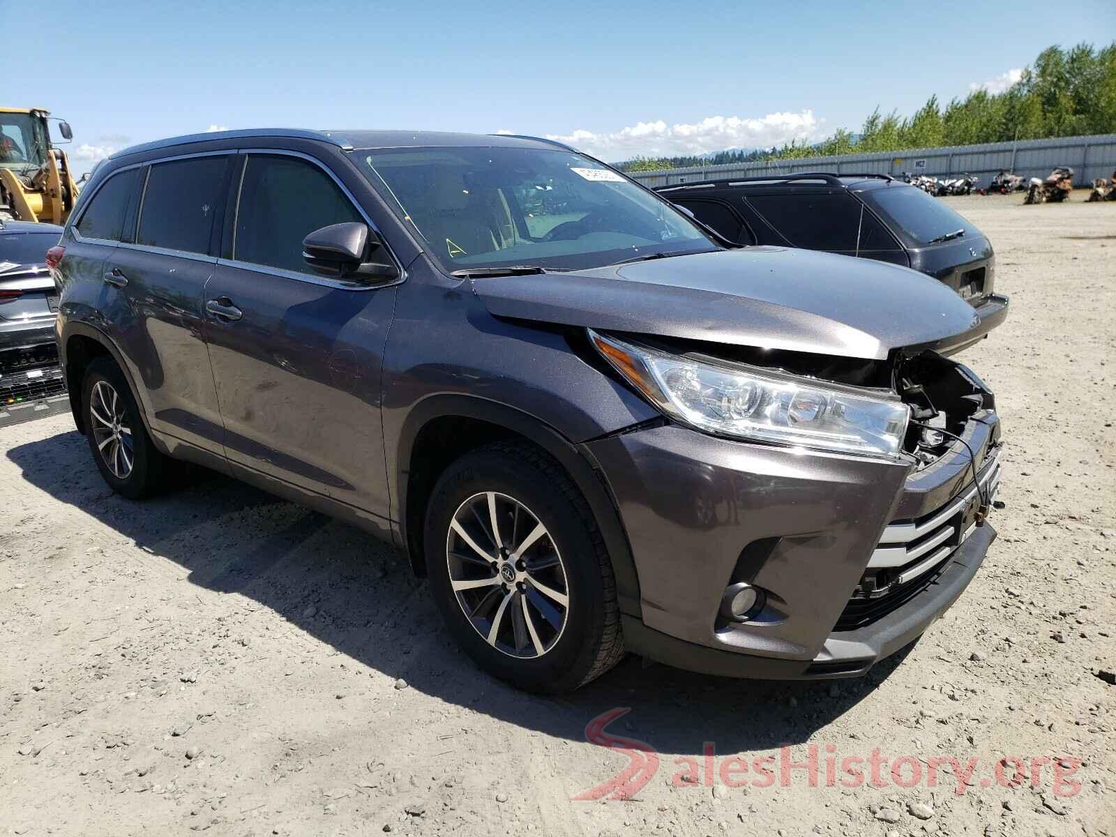 5TDJZRFH2HS425384 2017 TOYOTA HIGHLANDER