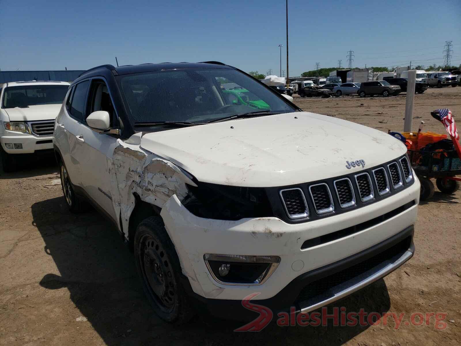 3C4NJDCB1KT740847 2019 JEEP COMPASS