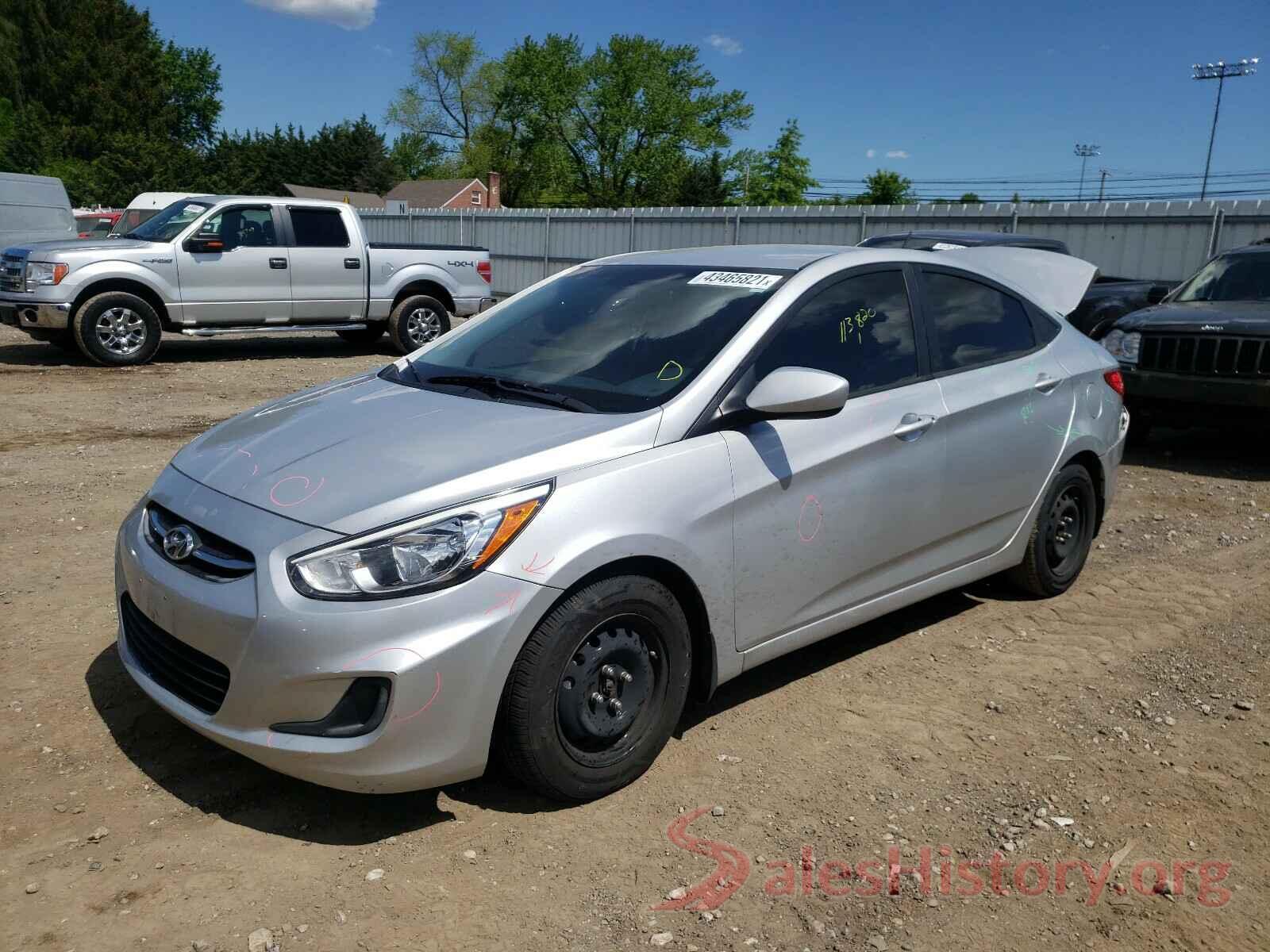 KMHCT4AE1GU136707 2016 HYUNDAI ACCENT