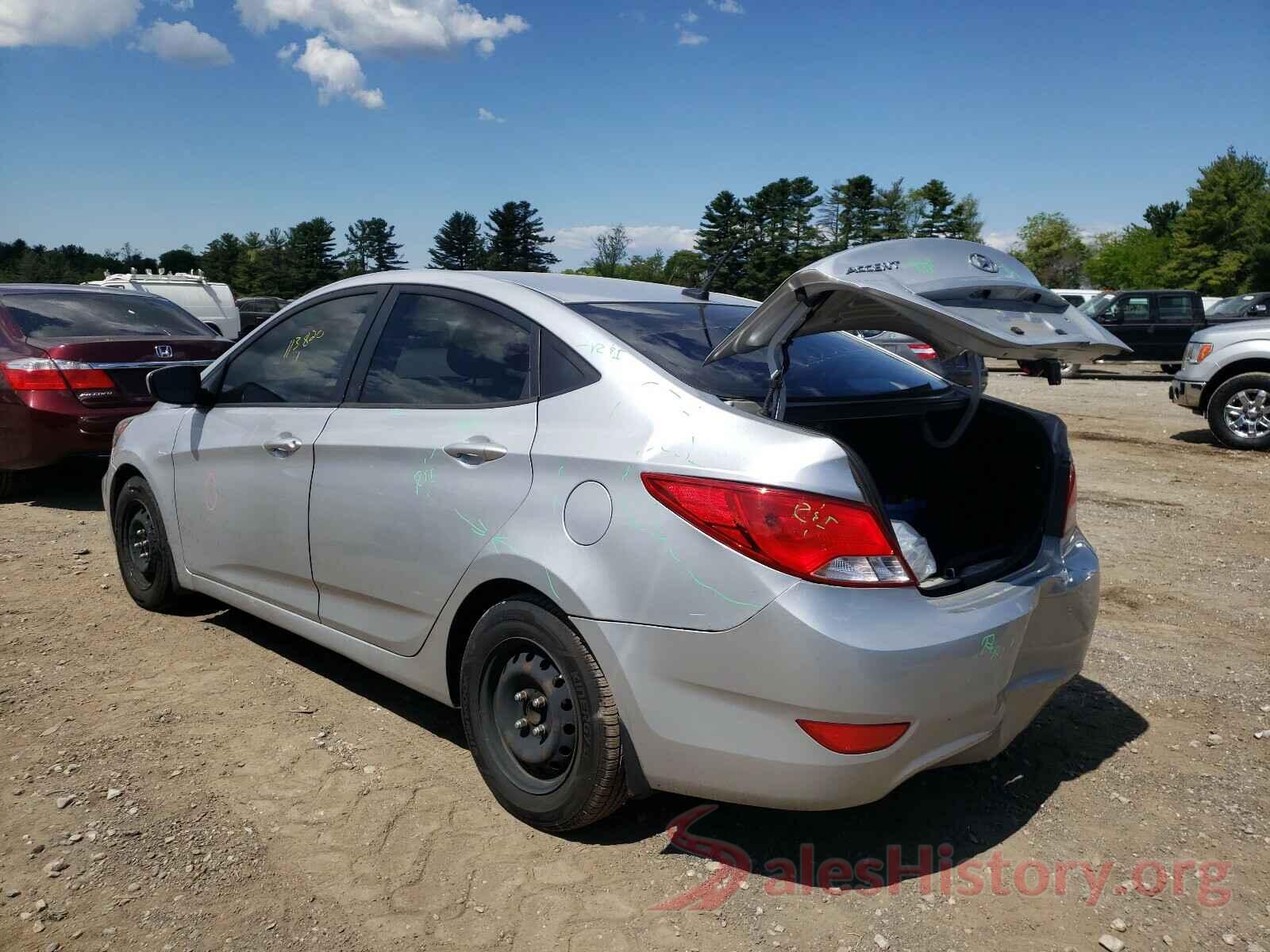 KMHCT4AE1GU136707 2016 HYUNDAI ACCENT