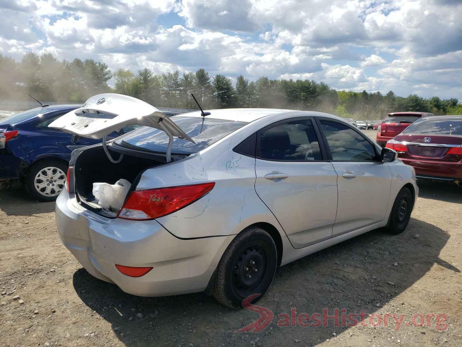 KMHCT4AE1GU136707 2016 HYUNDAI ACCENT