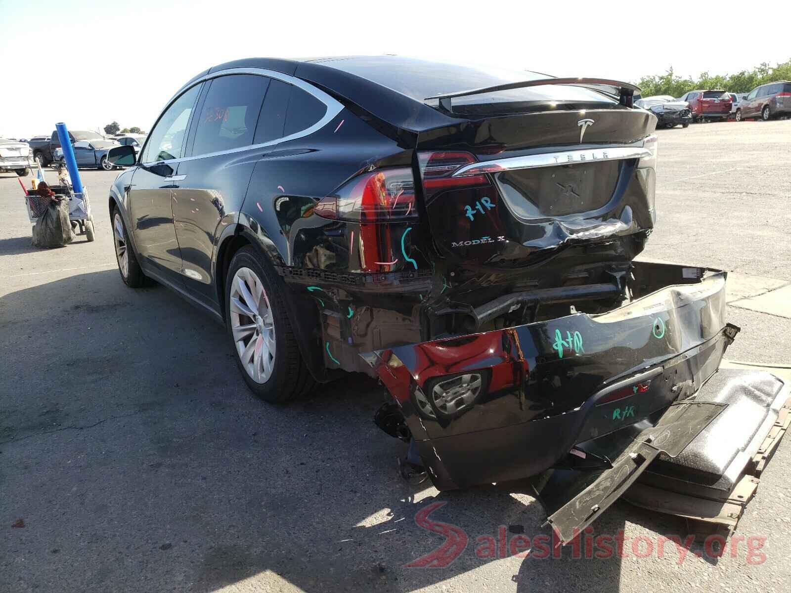 5YJXCAE25JF137802 2018 TESLA MODEL X