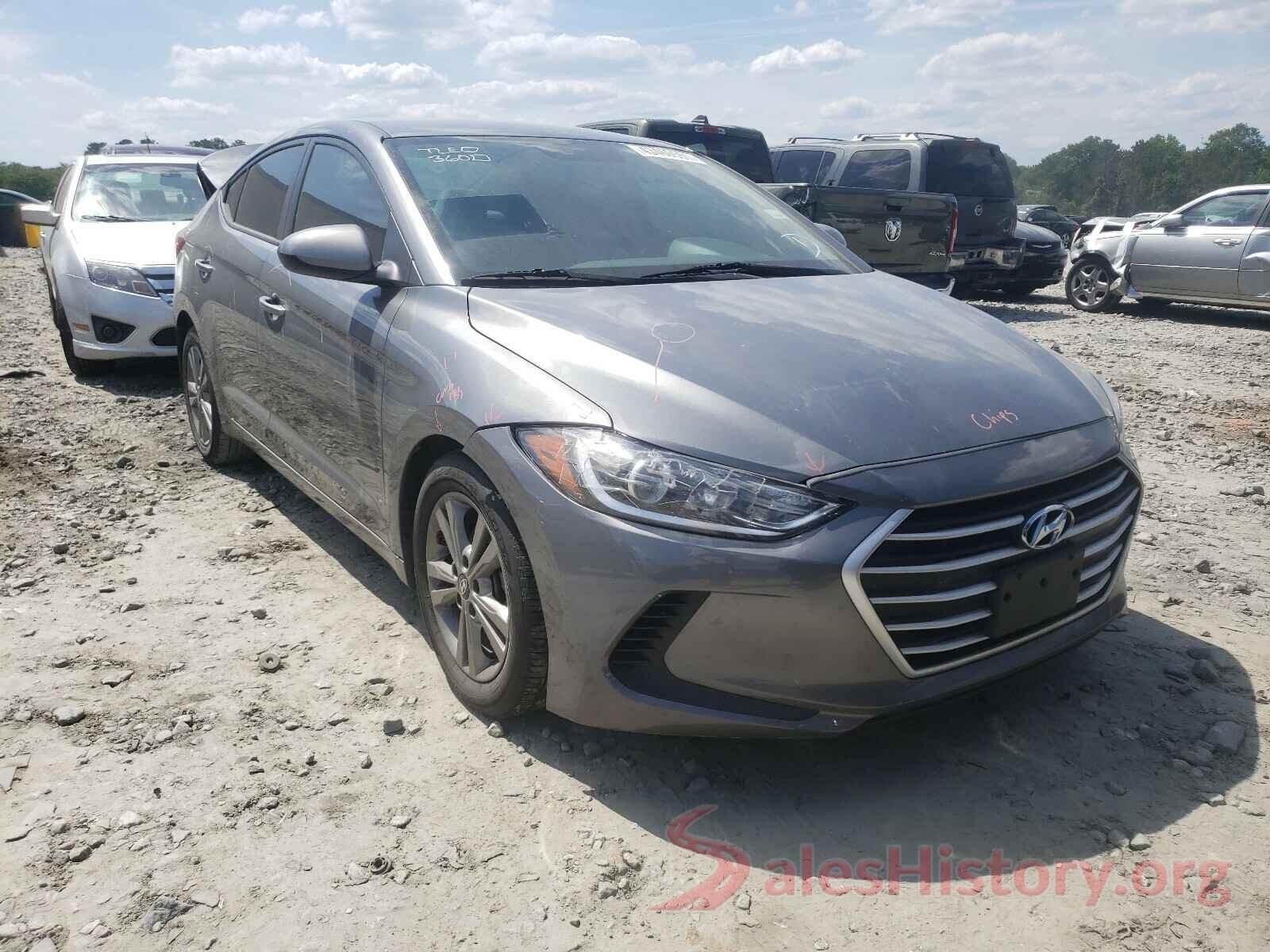 5NPD84LF5JH364324 2018 HYUNDAI ELANTRA