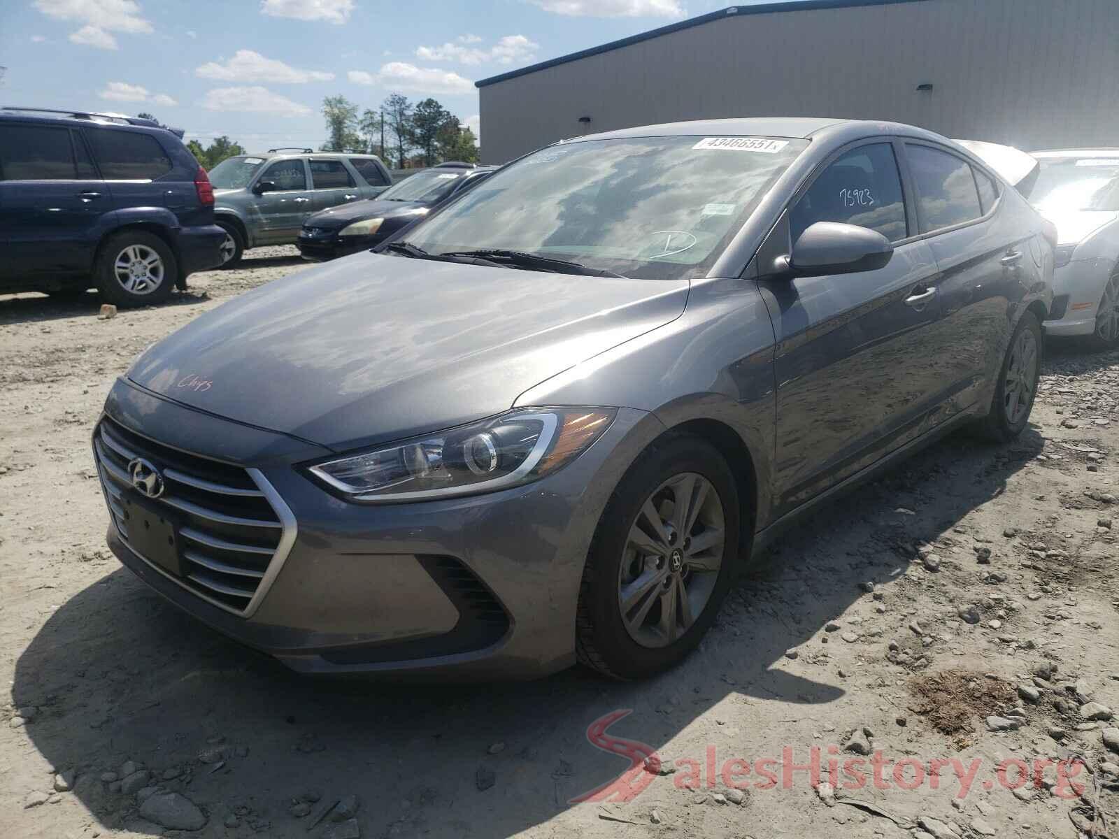 5NPD84LF5JH364324 2018 HYUNDAI ELANTRA