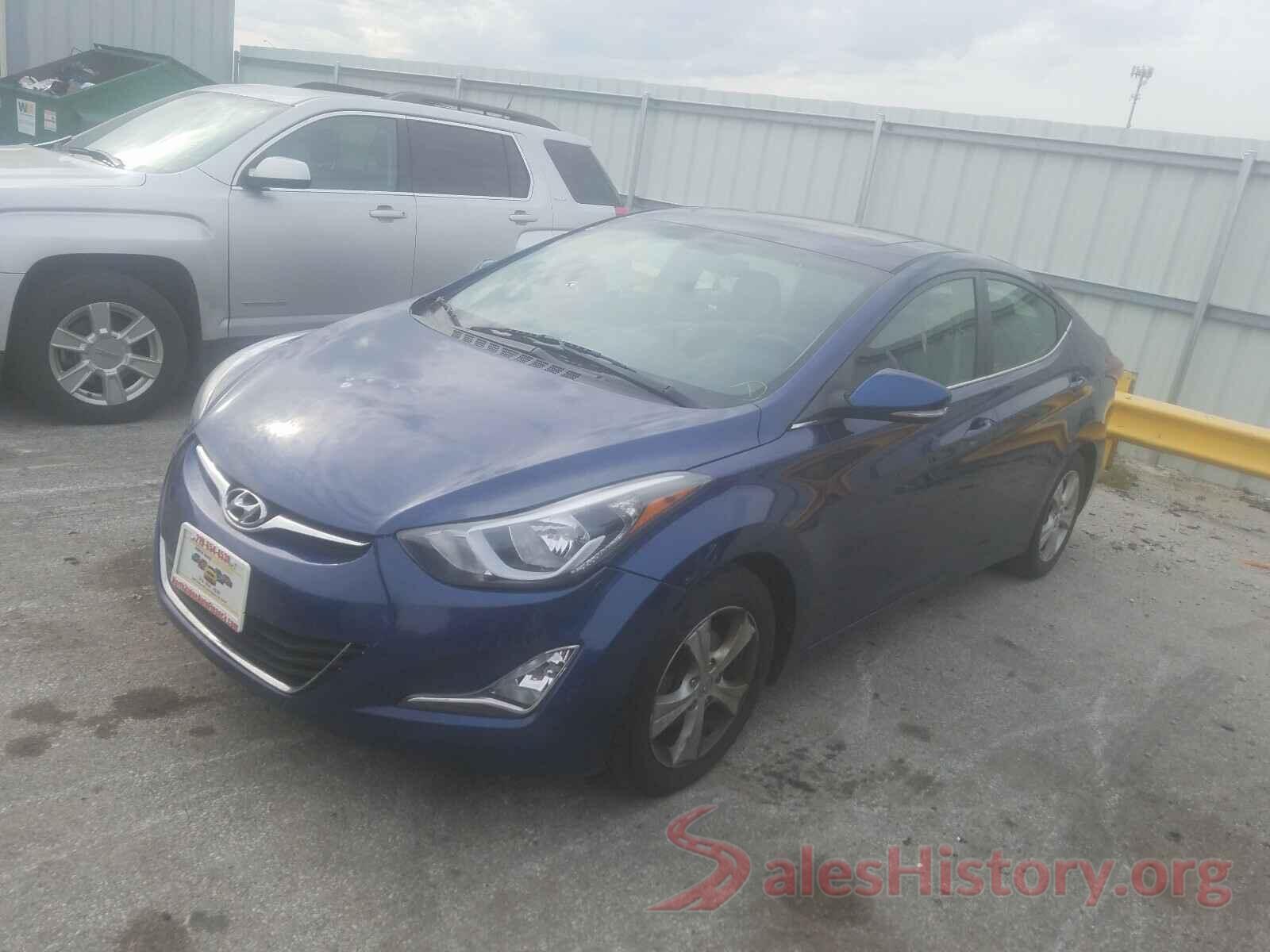 5NPDH4AE9GH779424 2016 HYUNDAI ELANTRA