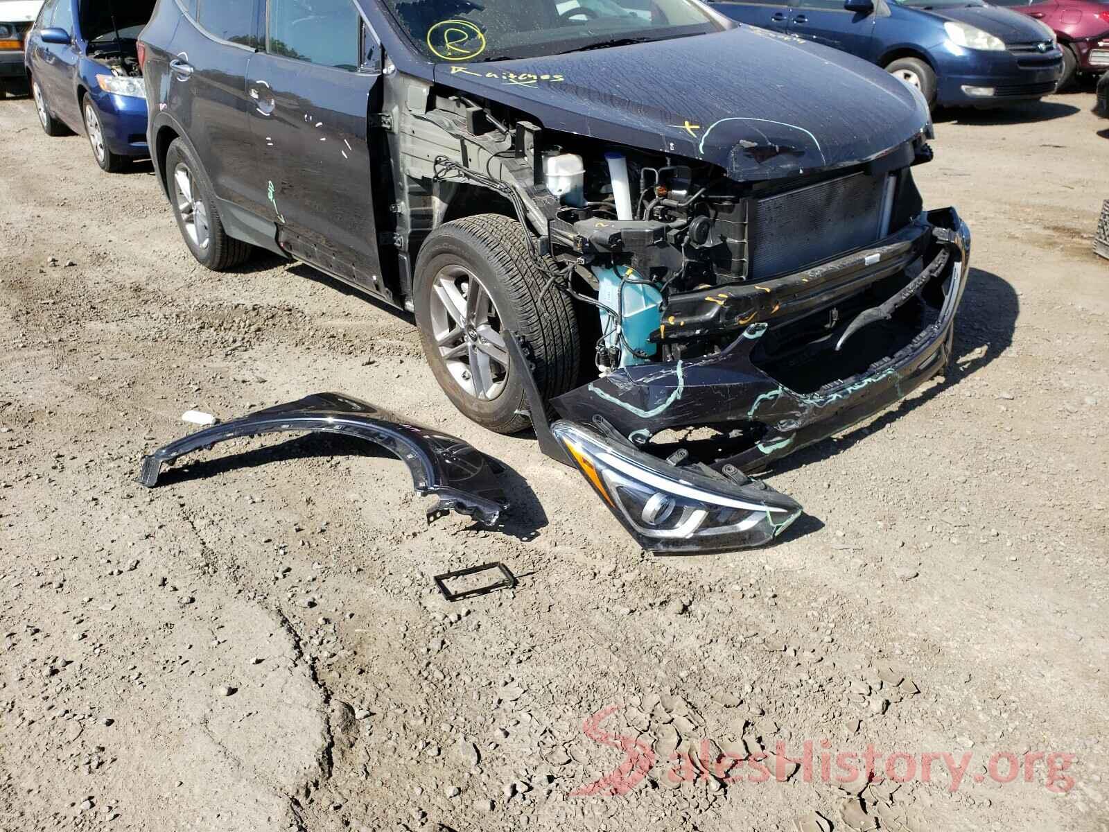 5XYZU3LB7HG490582 2017 HYUNDAI SANTA FE