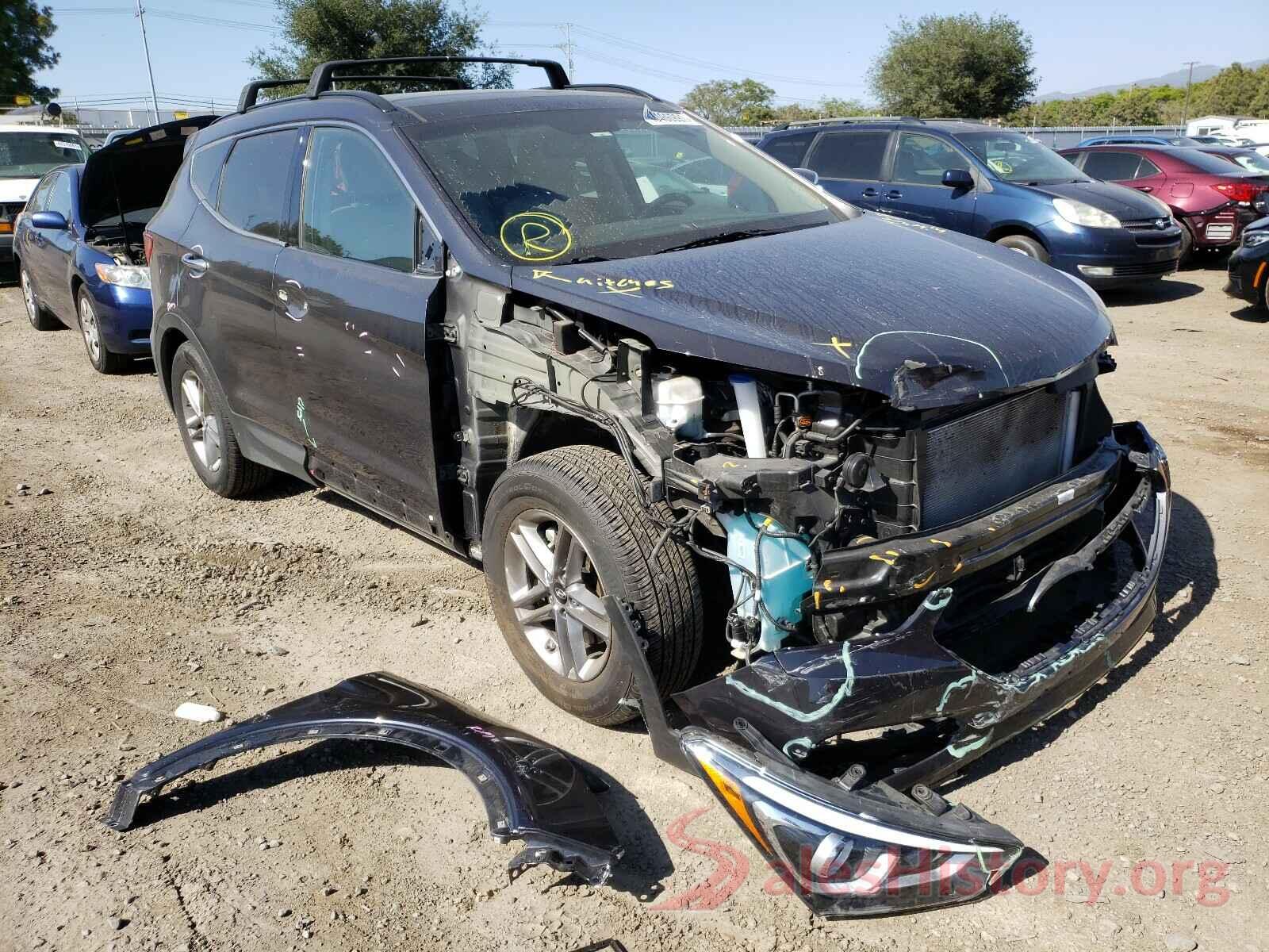 5XYZU3LB7HG490582 2017 HYUNDAI SANTA FE