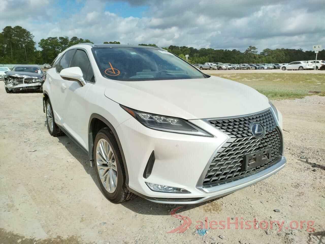 2T2JGMDA0MC059857 2021 LEXUS RX450