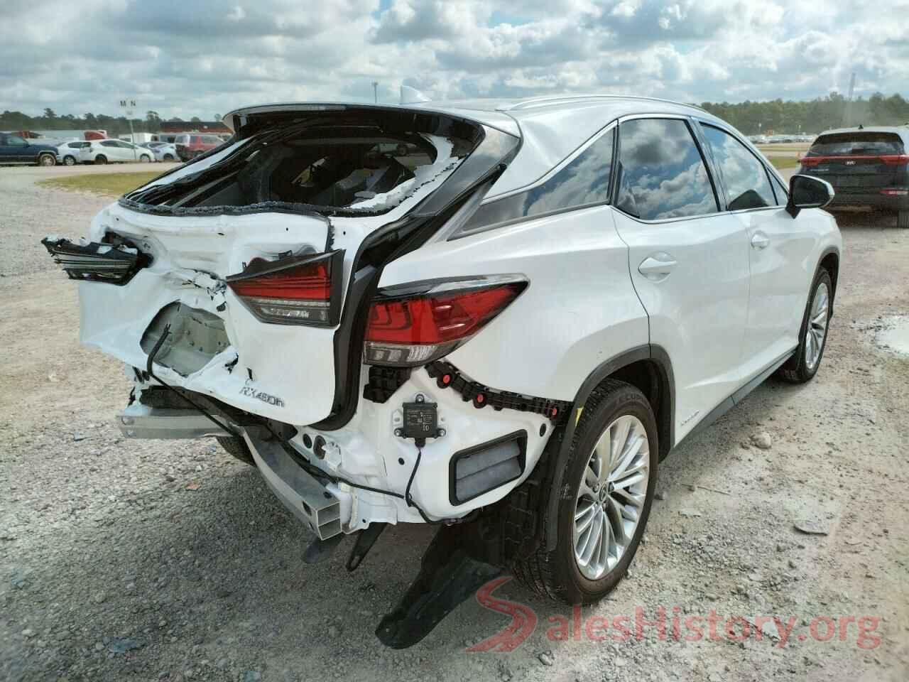 2T2JGMDA0MC059857 2021 LEXUS RX450