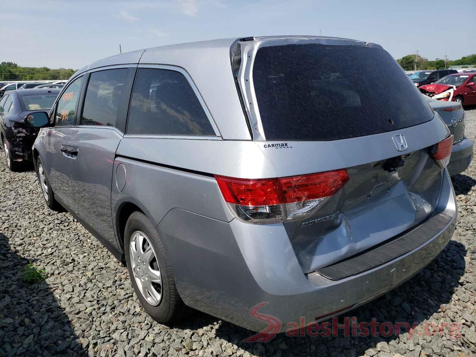 5FNRL5H20GB077447 2016 HONDA ODYSSEY