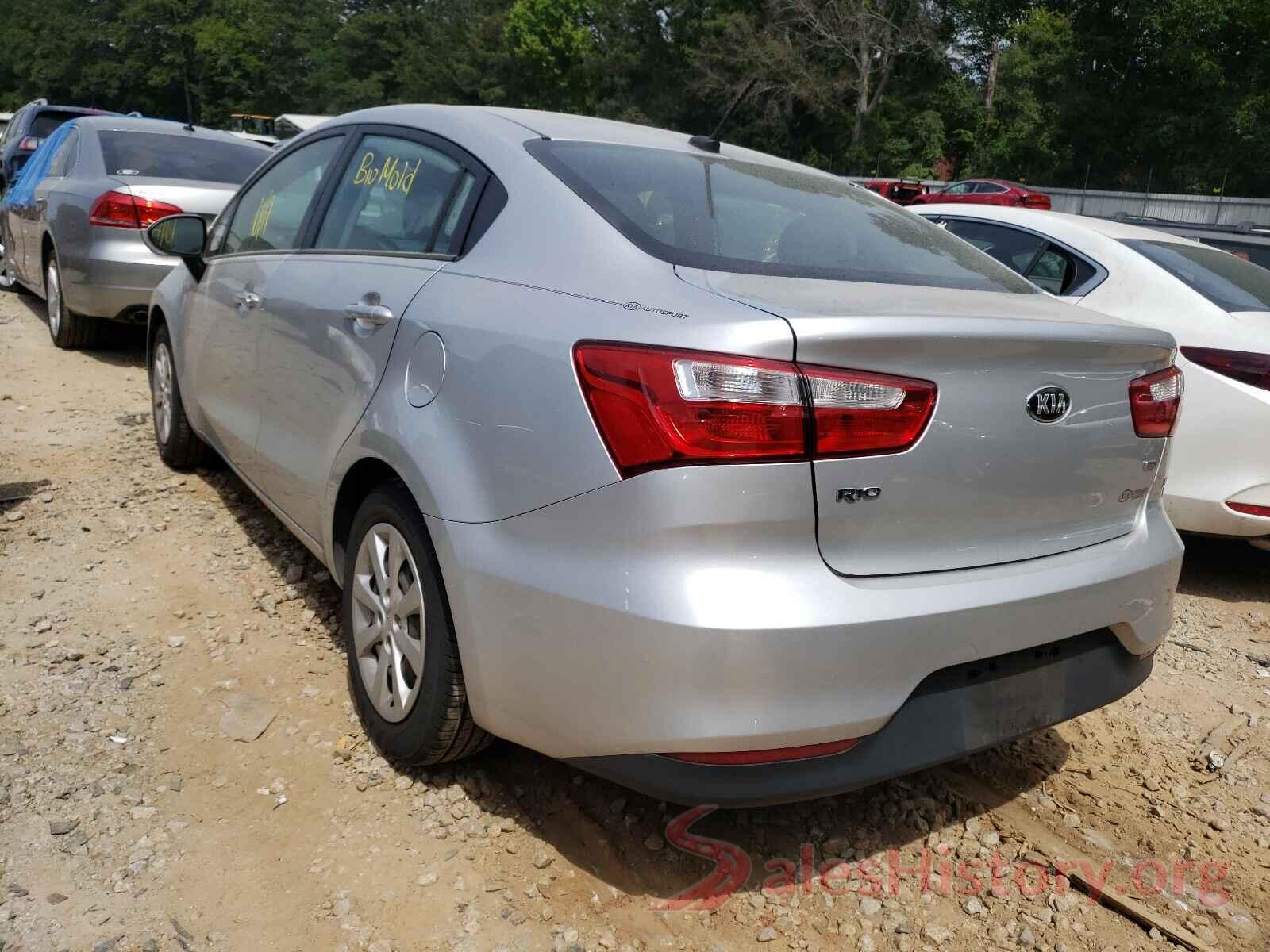 KNADM4A38G6603966 2016 KIA RIO