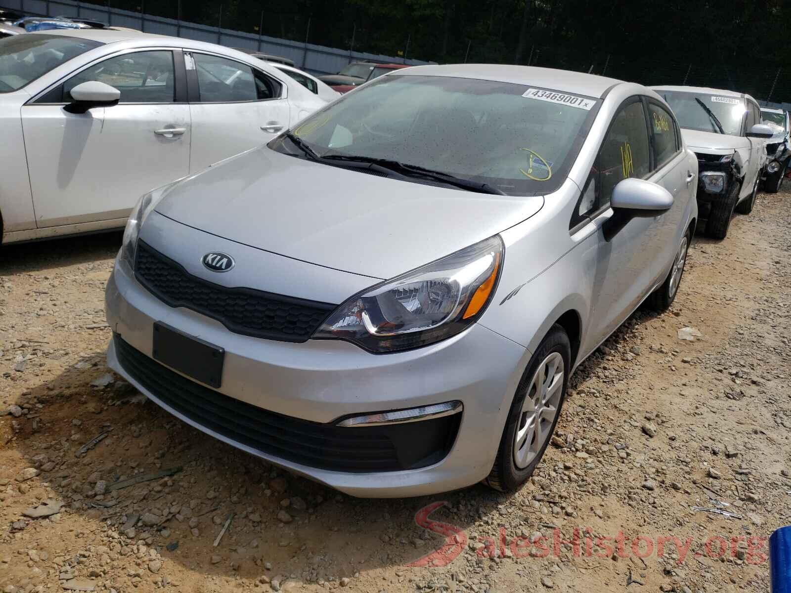 KNADM4A38G6603966 2016 KIA RIO