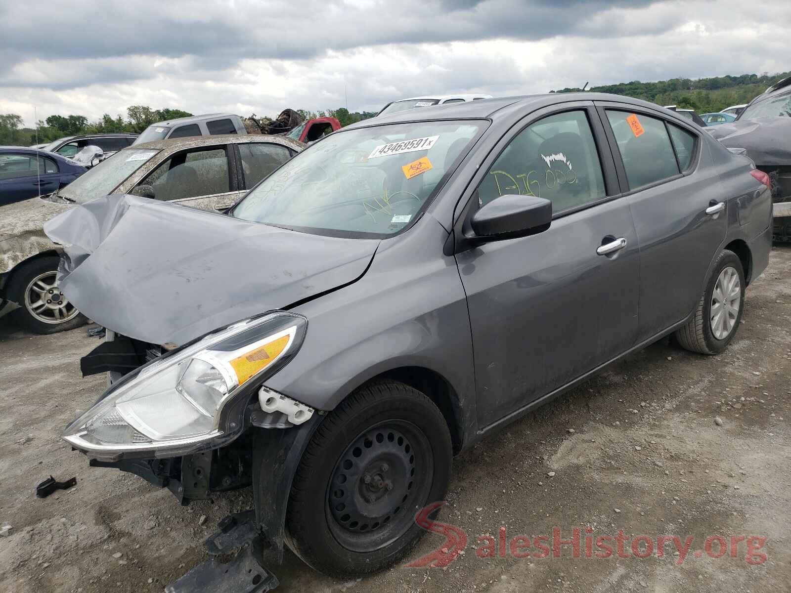 3N1CN7AP7KL844614 2019 NISSAN VERSA