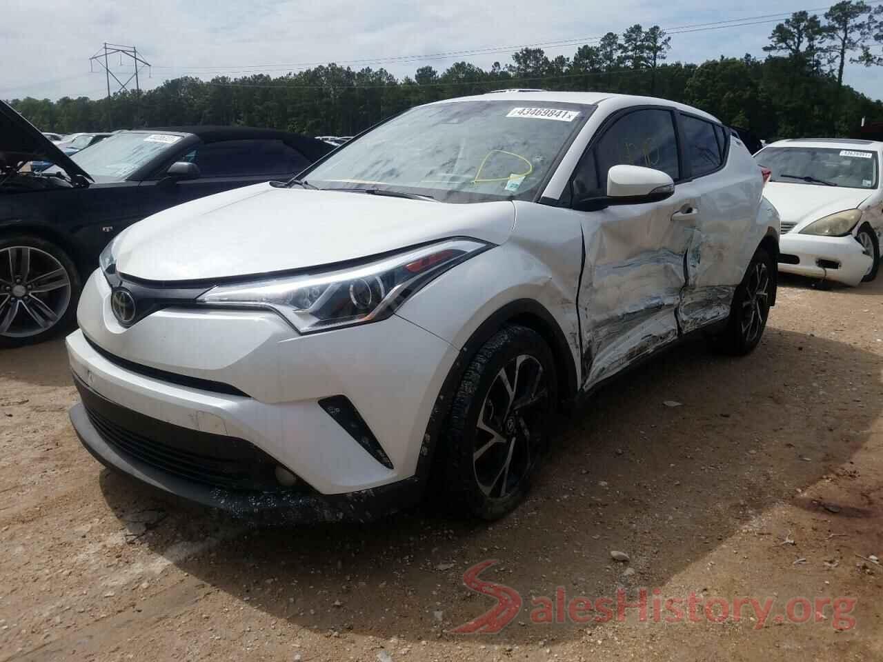 NMTKHMBX3JR060676 2018 TOYOTA C-HR