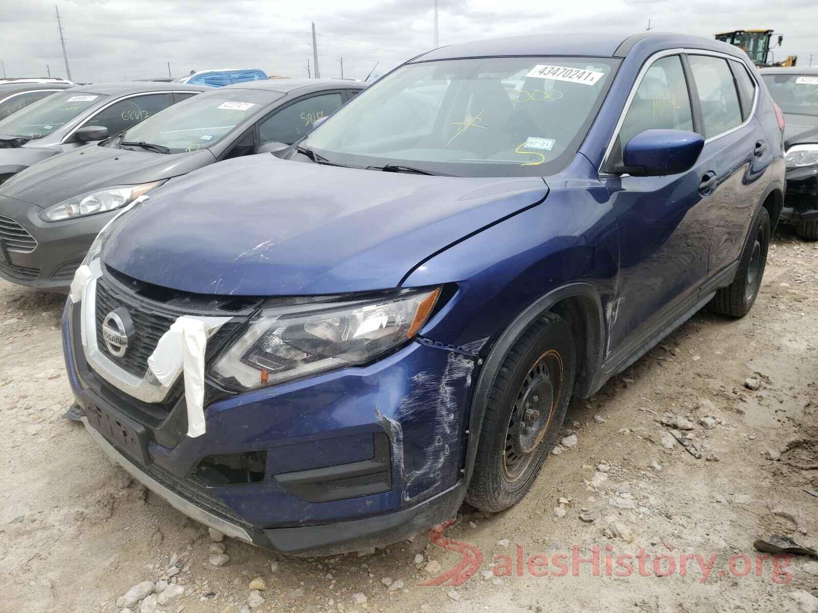 KNMAT2MV3HP522993 2017 NISSAN ROGUE