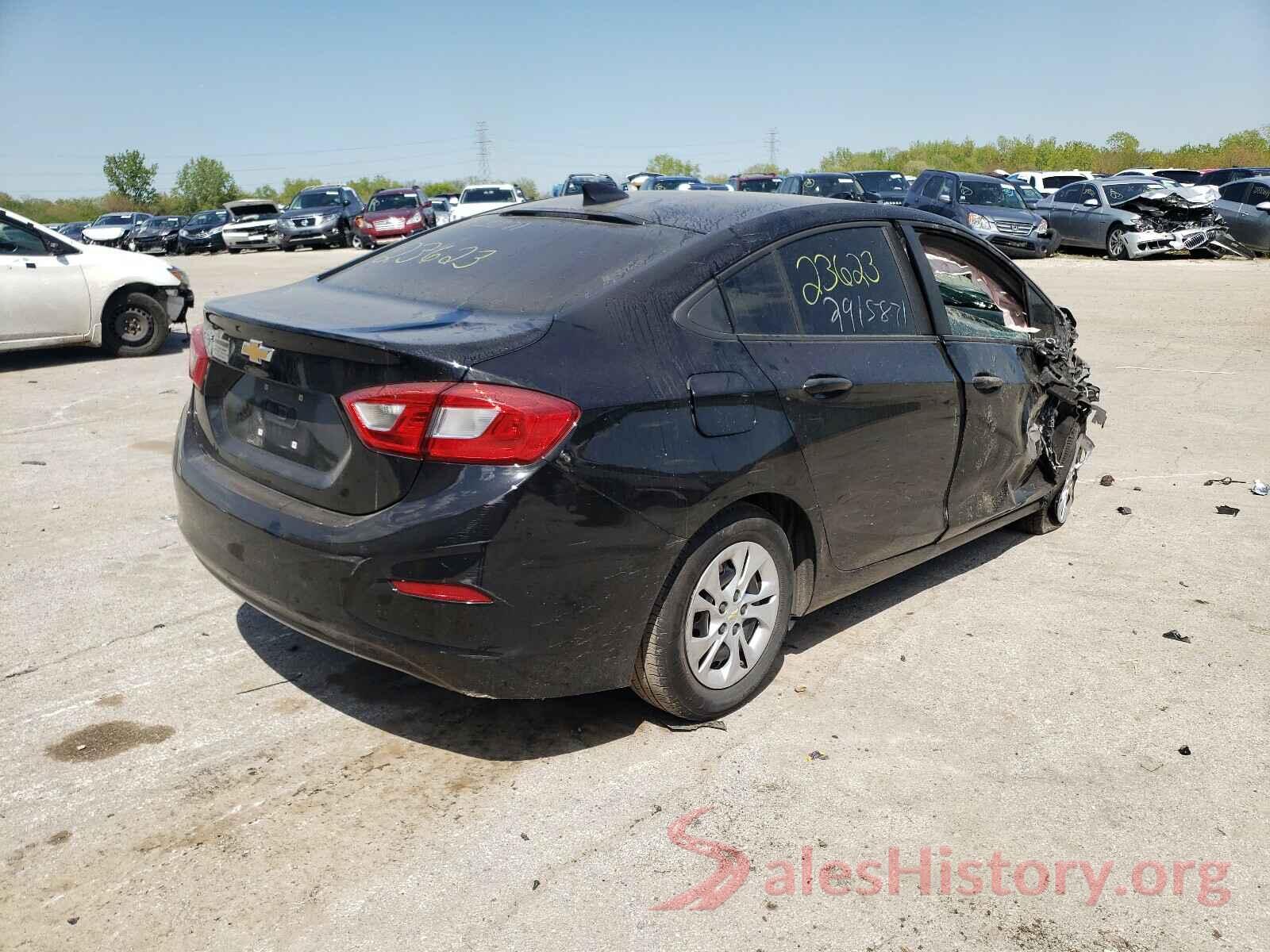 1G1BC5SM2K7141555 2019 CHEVROLET CRUZE